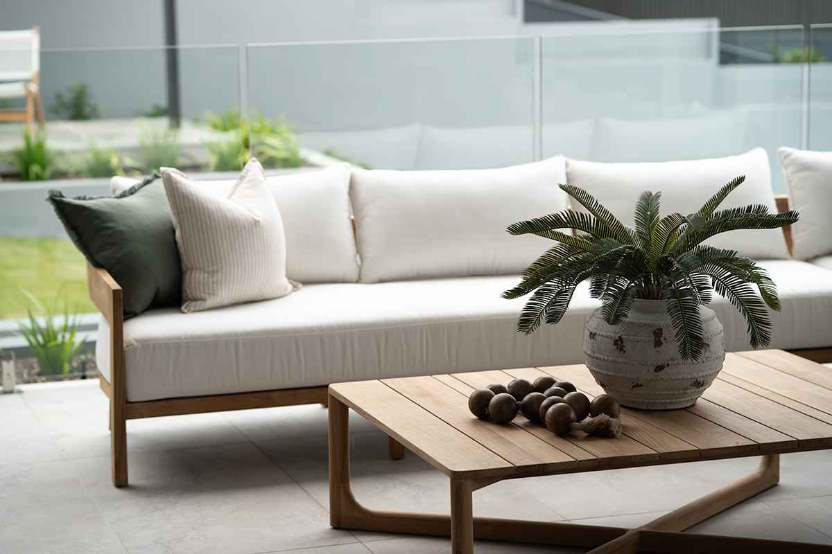 Kingscliff Outdoor Sofa - 2 Seater Left Arm - Modular- (Canvas Natural, Cast Slate or Cast Silver Upholstery) - Image 8