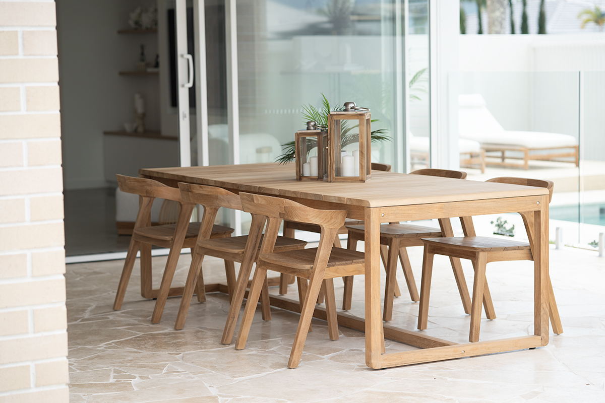 Santiago Outdoor Extension Dining Table - 2.4m-3m - Image 7