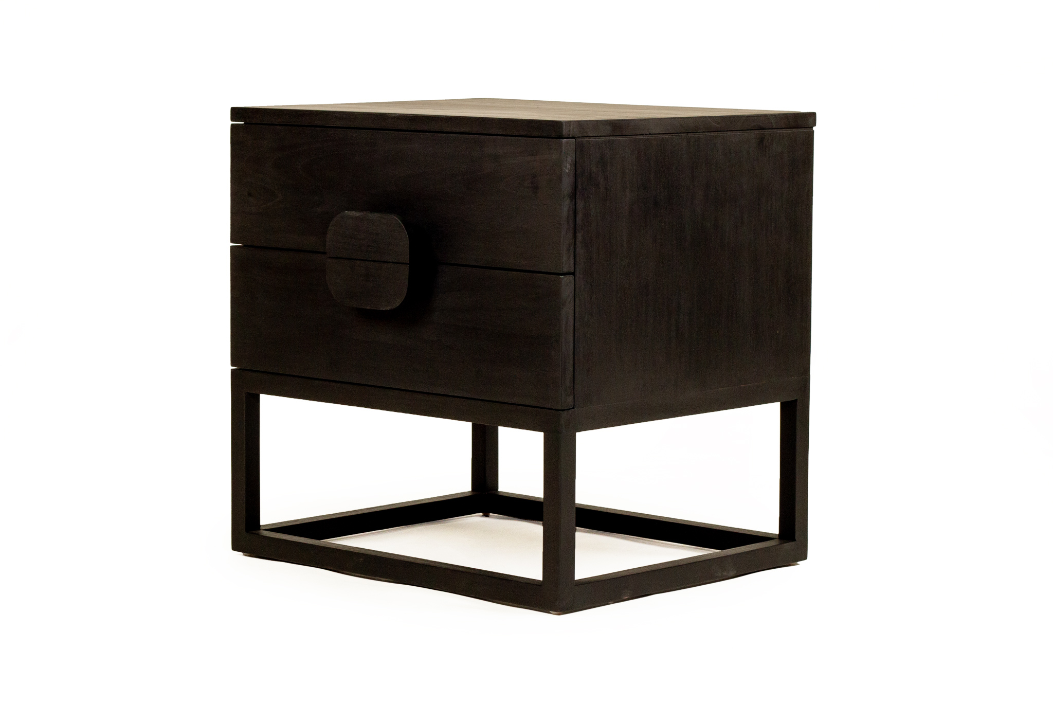 Eden Bedside Table - Black - Image 3