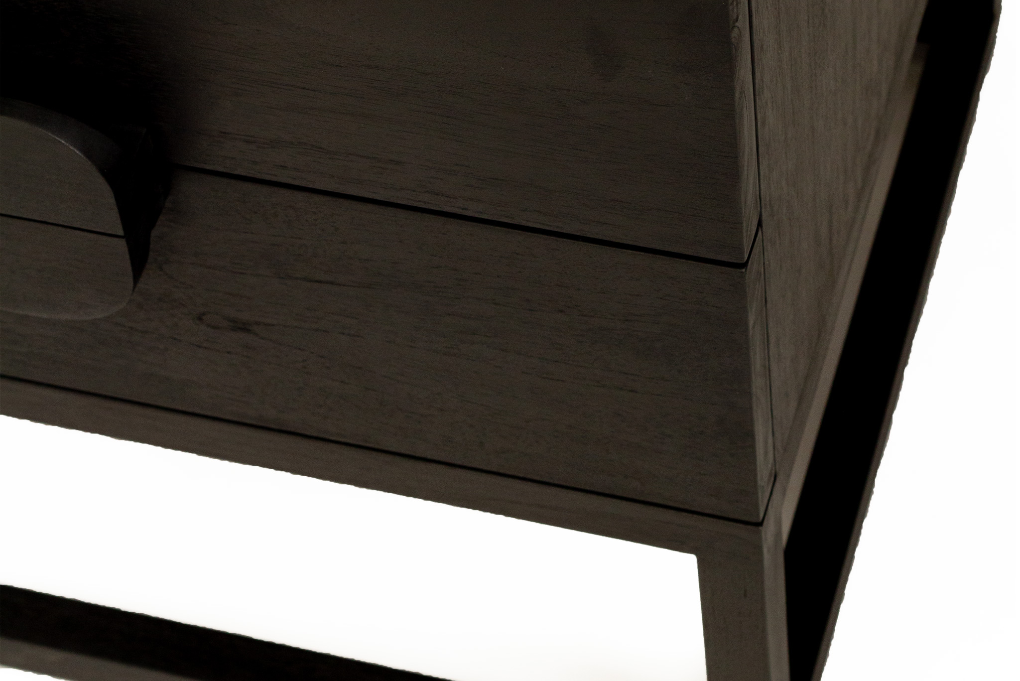 Eden Bedside Table - Black - Image 8