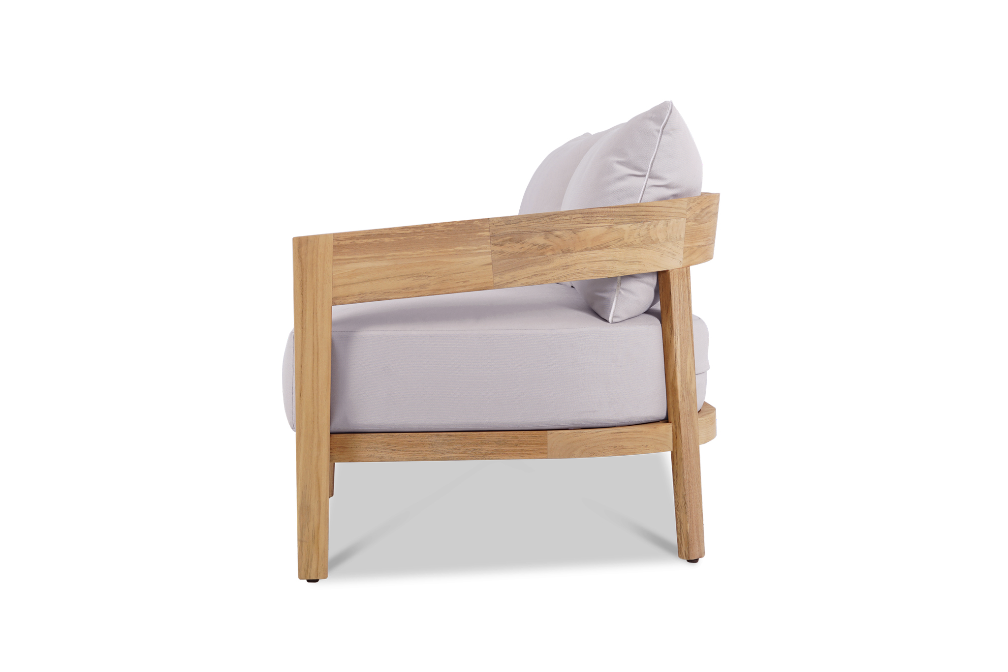 Kingscliff Outdoor Sofa - 2 Seater Left Arm - Modular- (Canvas Natural, Cast Slate or Cast Silver Upholstery) - Image 4