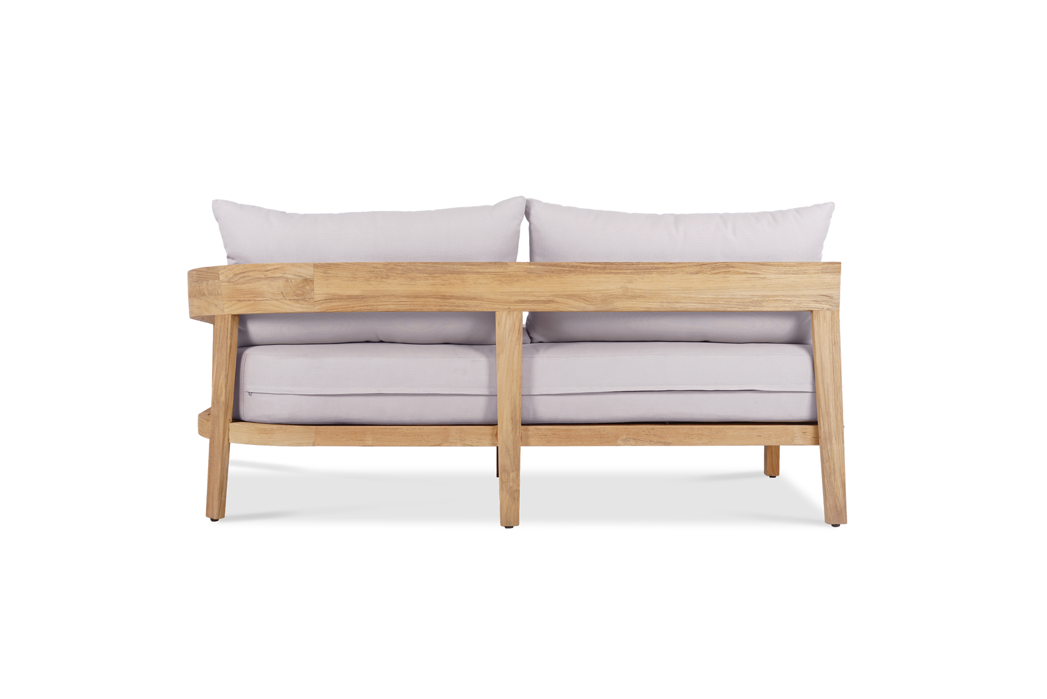 Kingscliff Outdoor Sofa - 2 Seater Left Arm - Modular- (Canvas Natural, Cast Slate or Cast Silver Upholstery) - Image 5