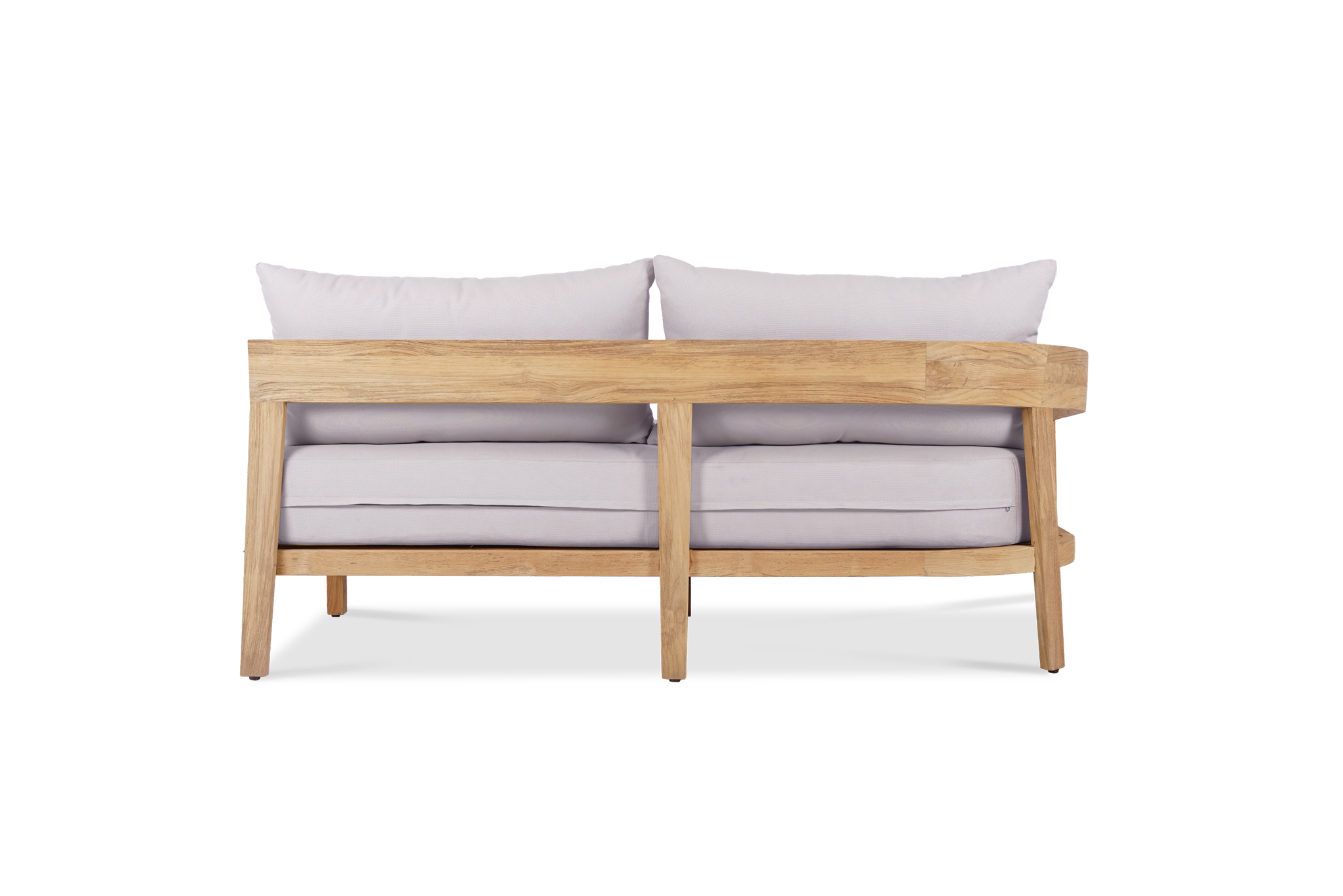 Kingscliff Outdoor Sofa - 2 Seater Right Arm - Modular- (Canvas Natural, Cast Slate or Cast Silver Upholstery) - Image 4