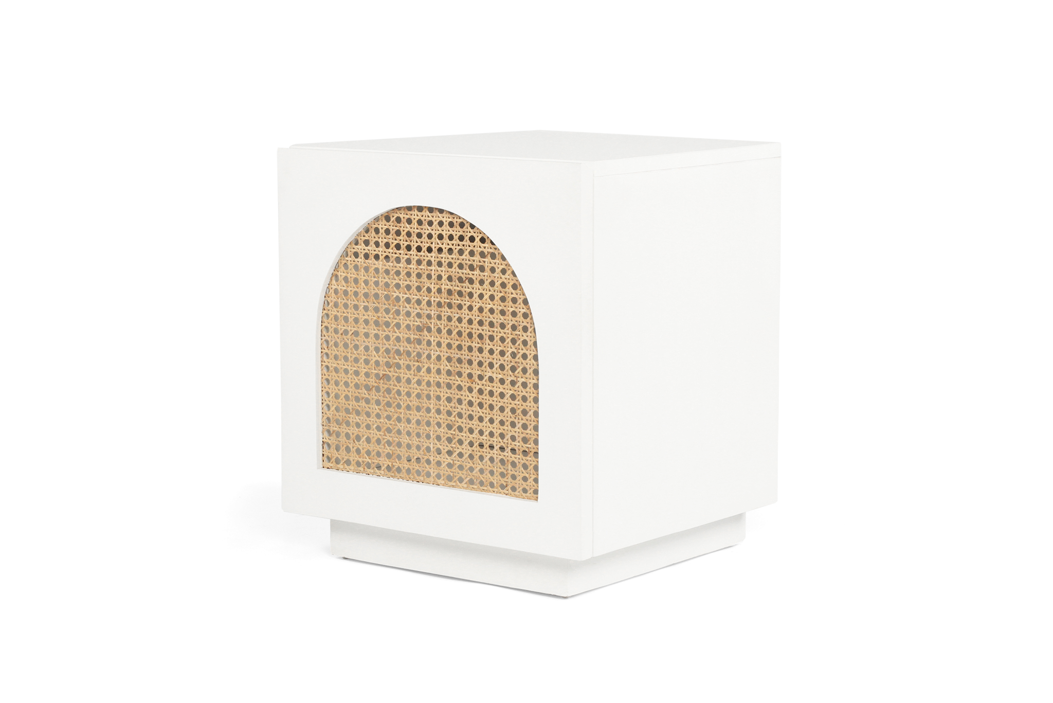 Ryan Bedside Table - White