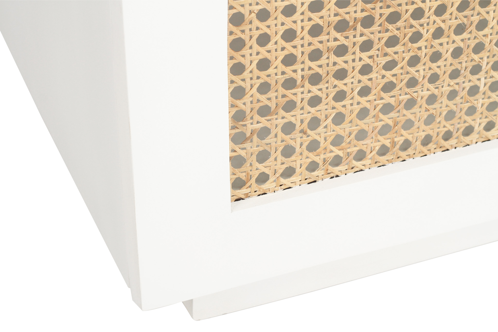 Ryan Bedside Table - White - Image 7