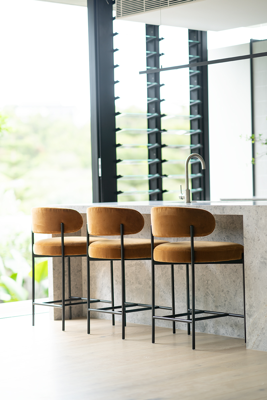 Soho Counter Stool - Rust - Image 10