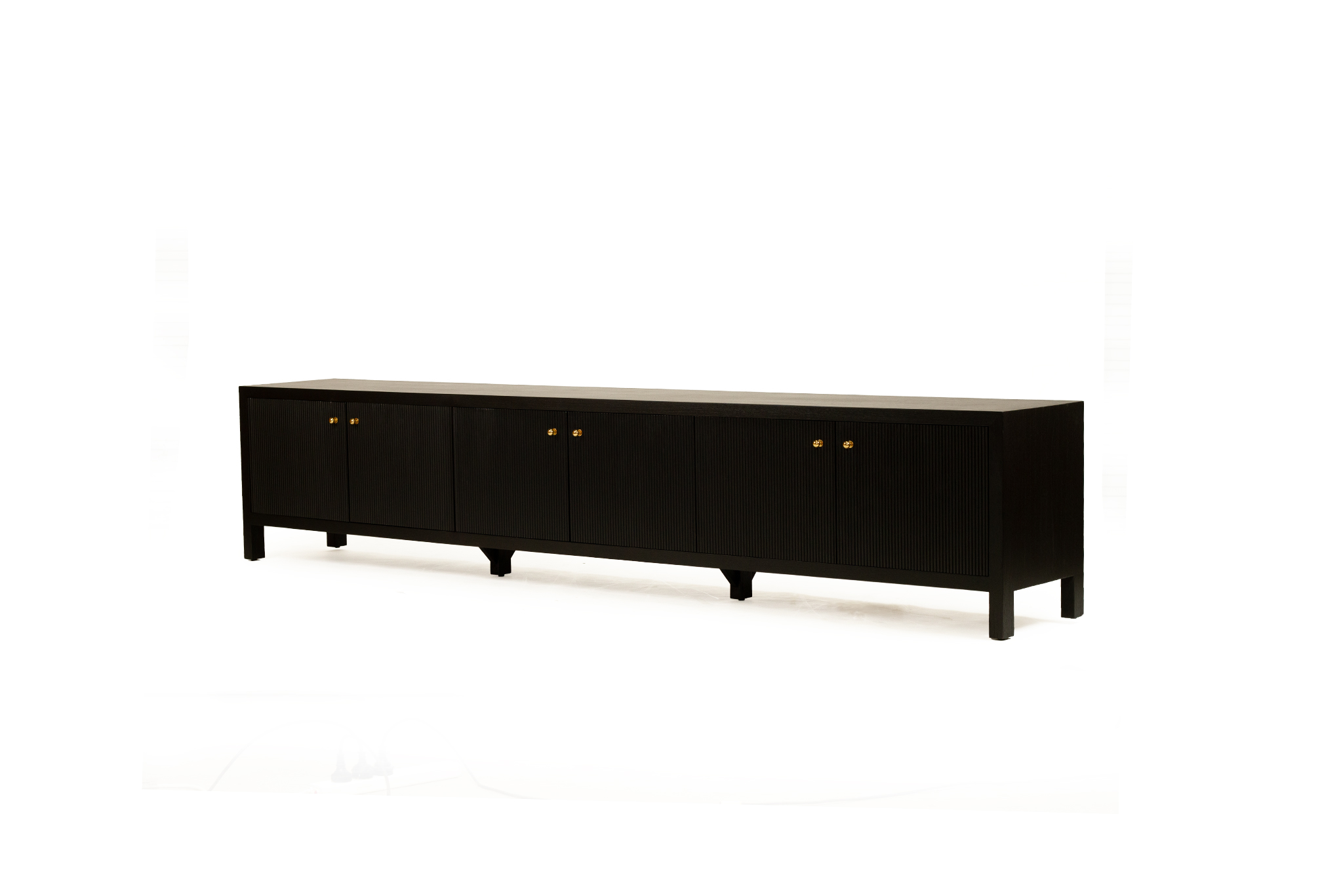 Audrey Entertainment Unit - 3m - Black - Image 2
