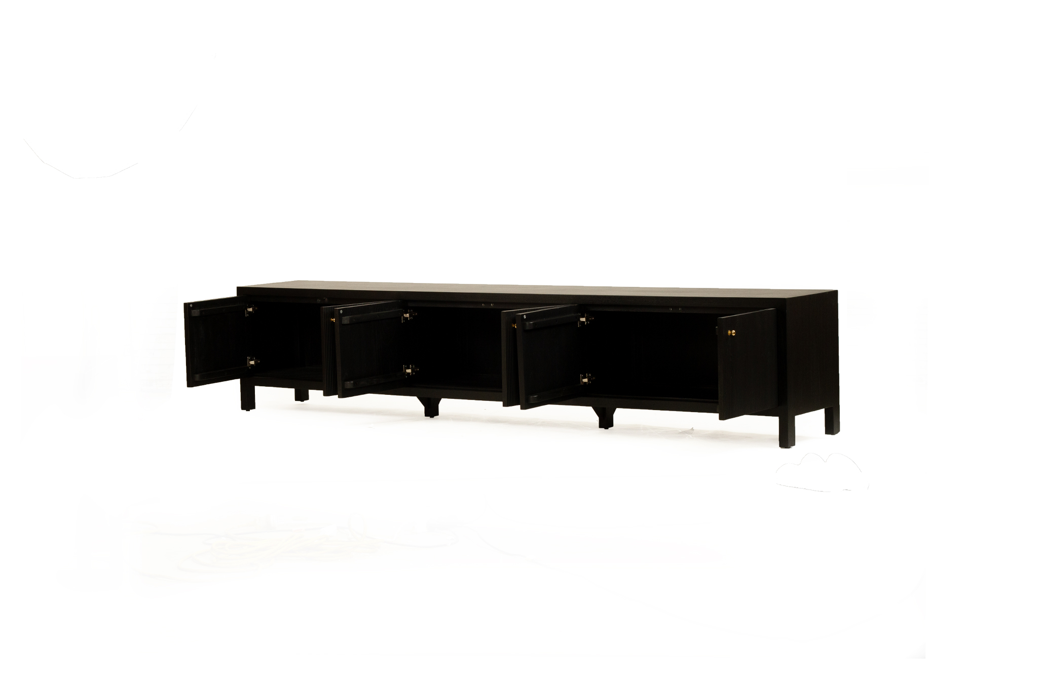 Audrey Entertainment Unit - 3m - Black - Image 3