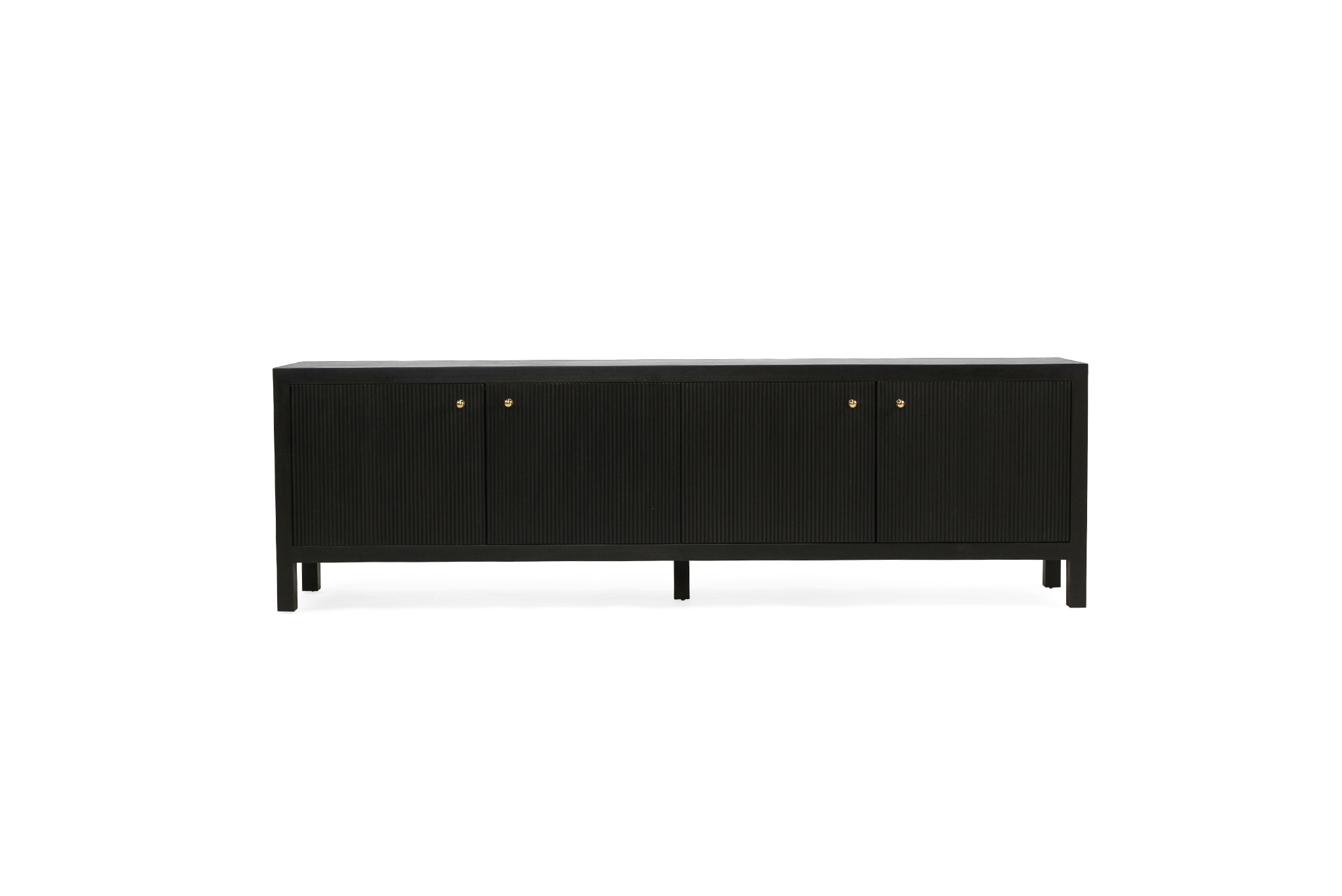 Audrey Entertainment Unit - 2m - Black