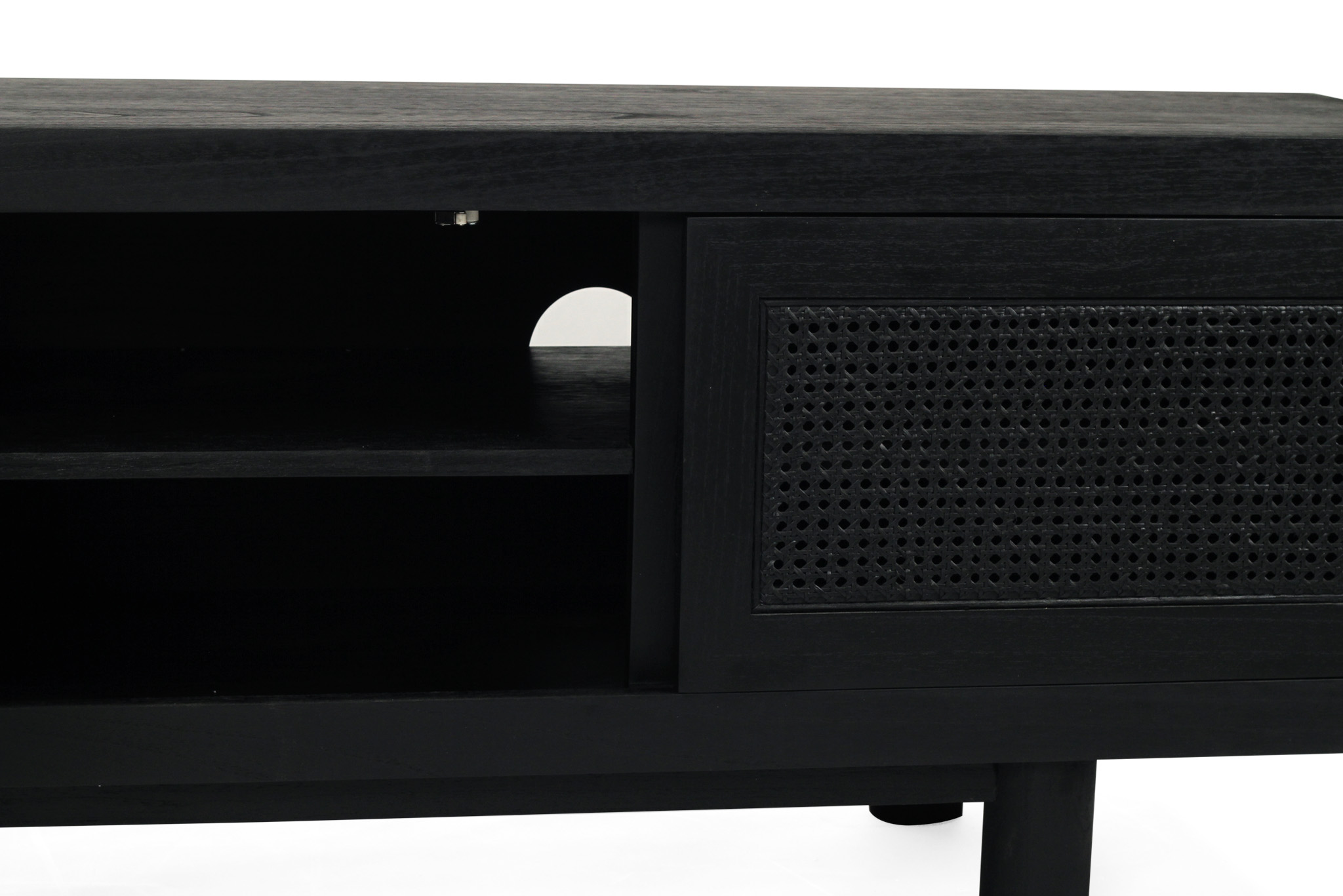 Iluka Entertainment Unit - Four Door - Black - Image 10