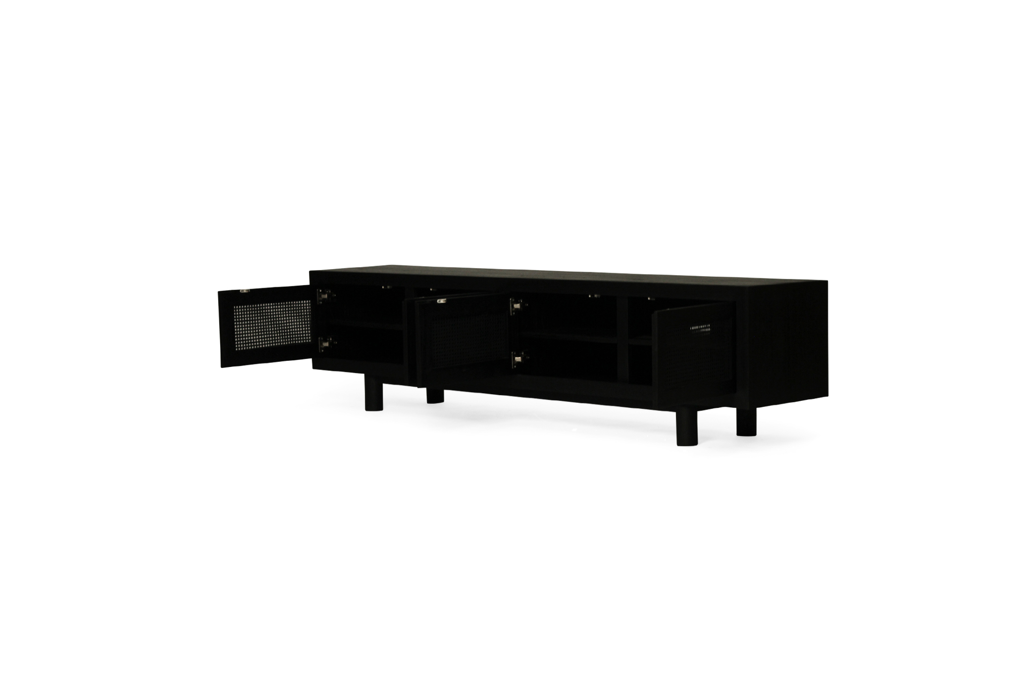 Iluka Entertainment Unit - Four Door - Black - Image 5