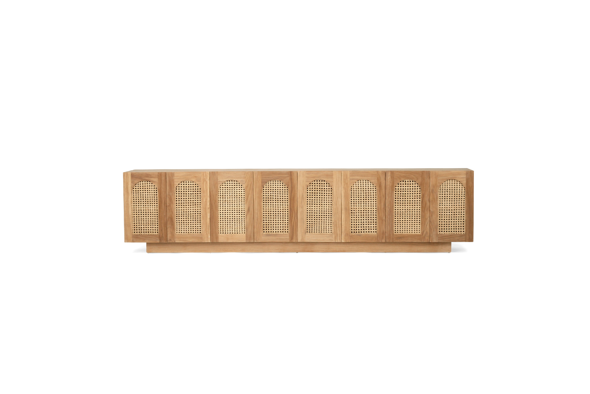 Ryan Eight Door Entertainment Unit - Natural
