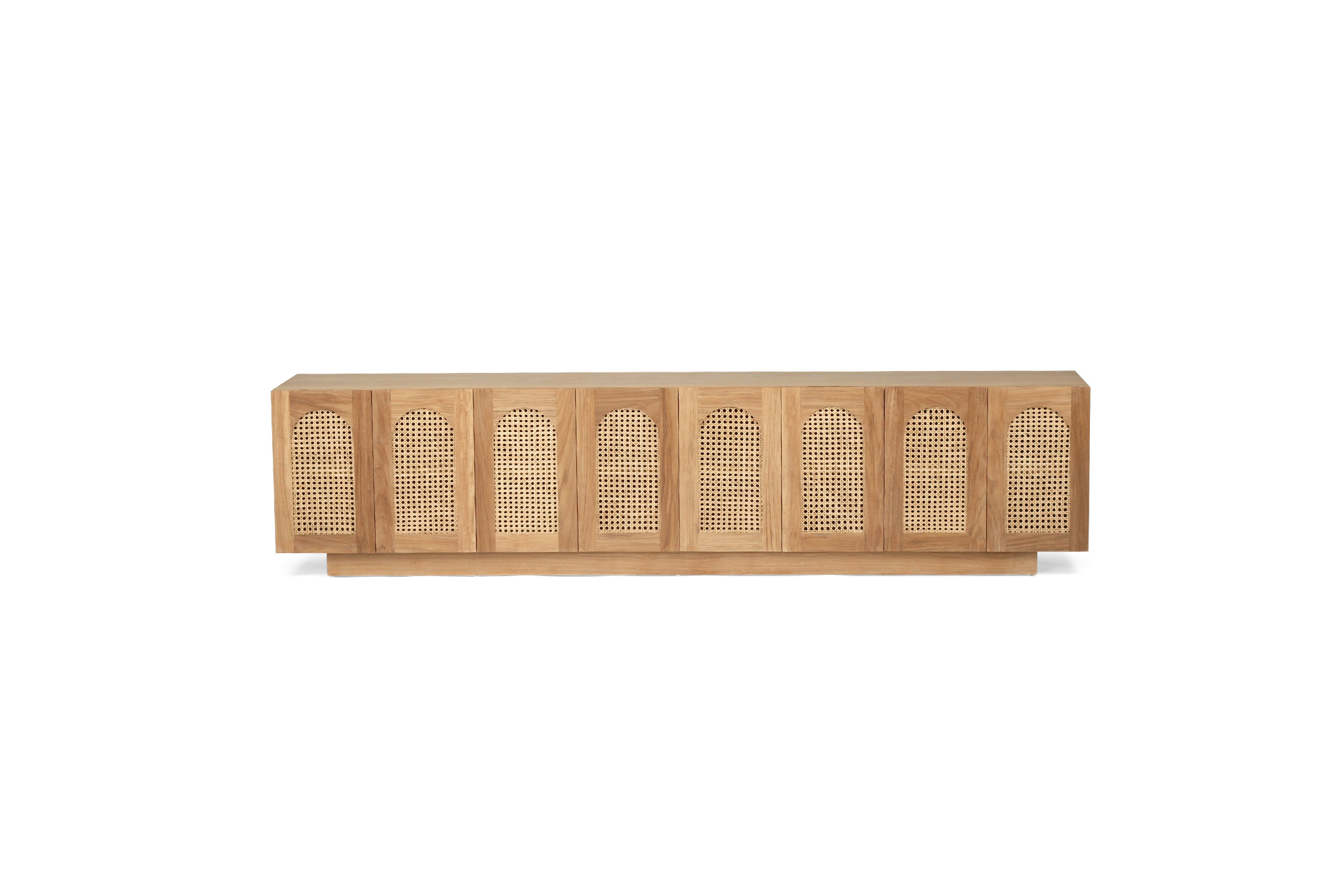 Ryan Eight Door Entertainment Unit - Natural - Image 3
