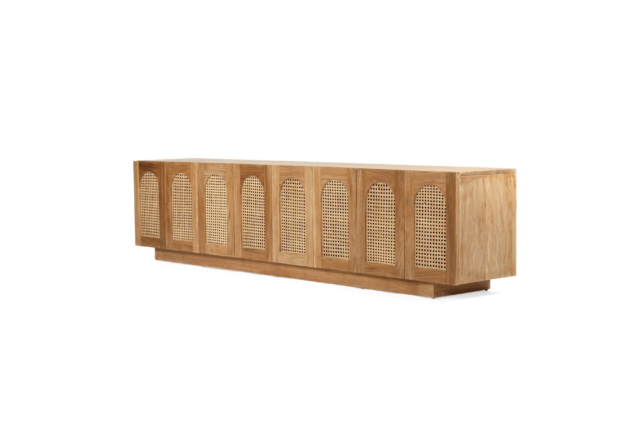 Ryan Eight Door Entertainment Unit - Natural - Image 2