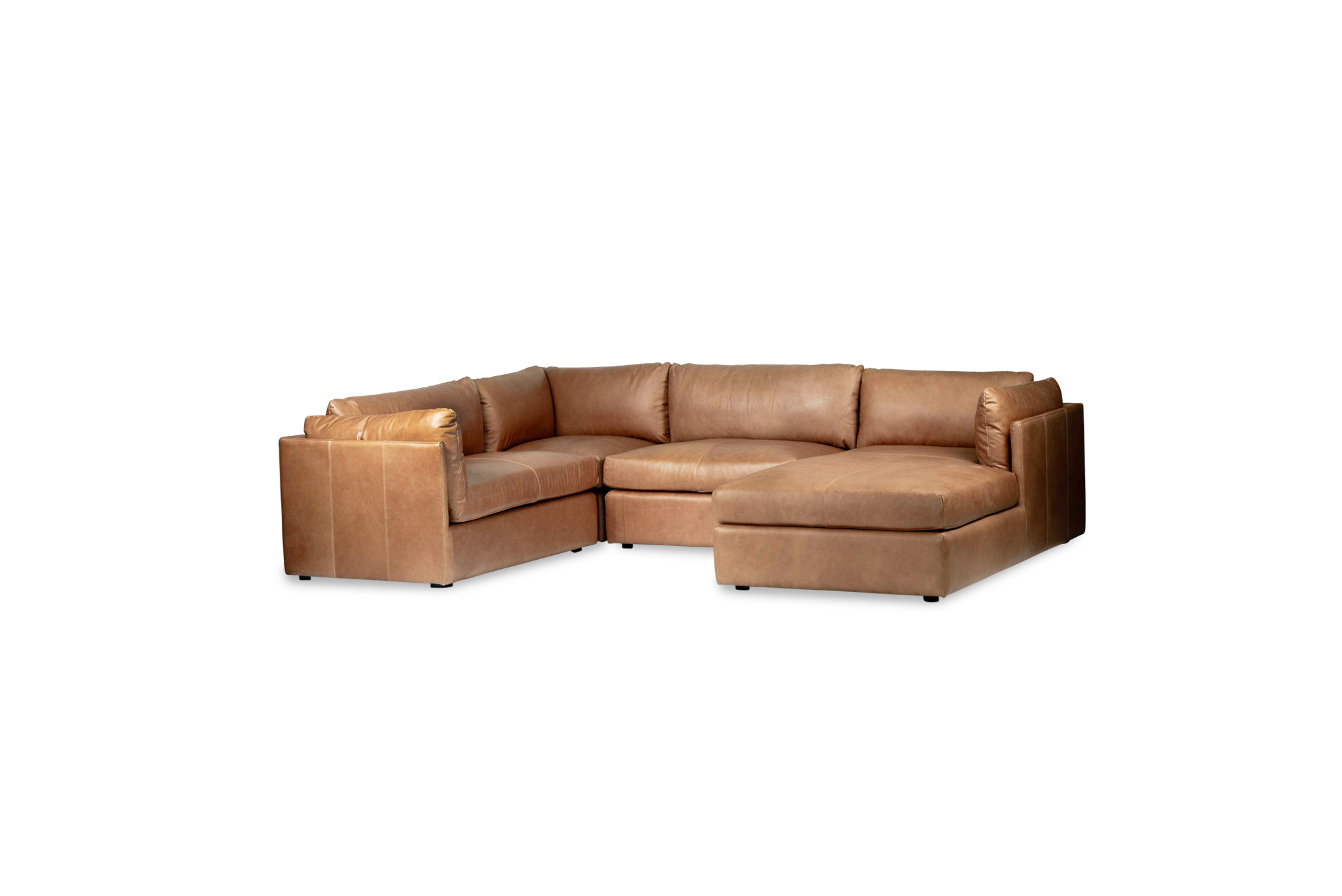 Frankie Modular Sofa - Trends Saddle Leather