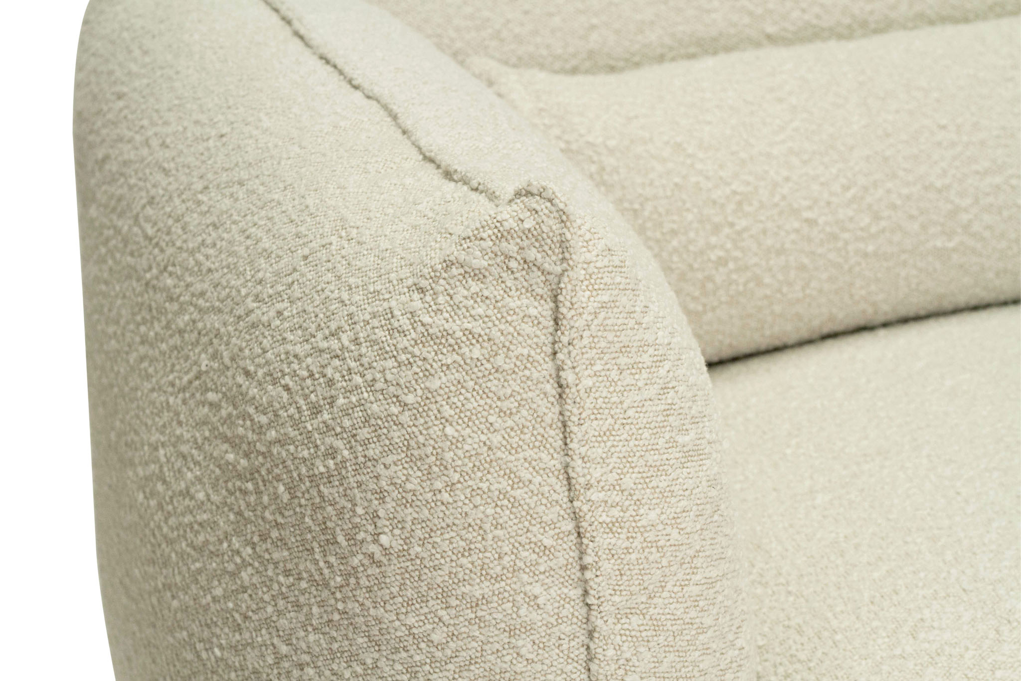 Sunday Modular Sofa - Ivory Boucle - Image 15