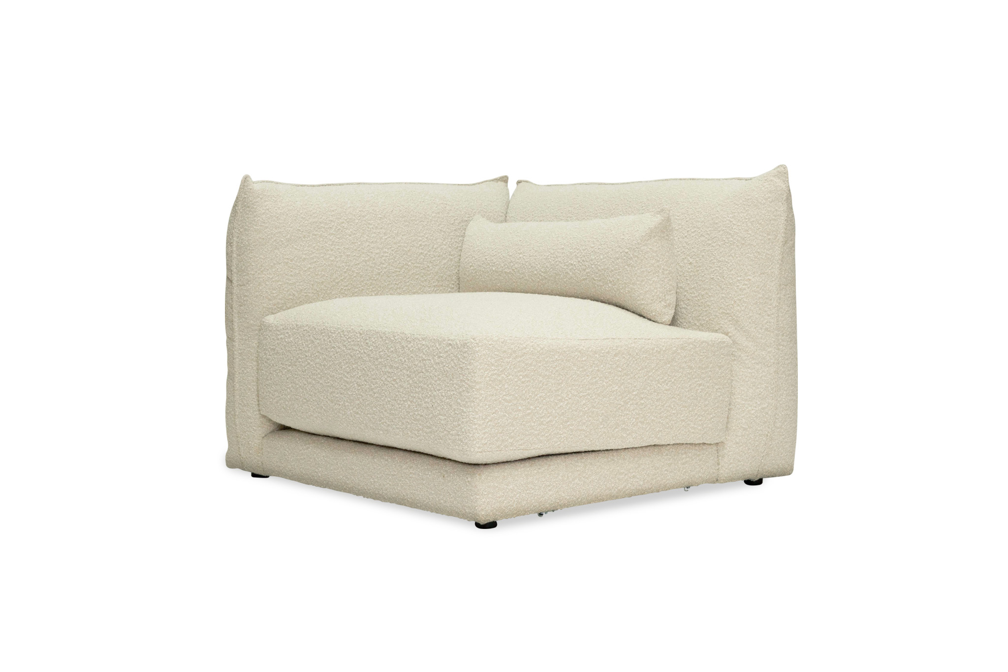 Sunday Modular Sofa - Ivory Boucle - Image 17