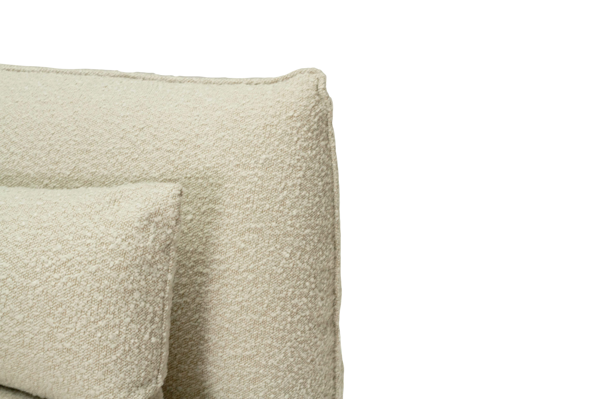 Sunday Modular Sofa - Ivory Boucle - Image 22