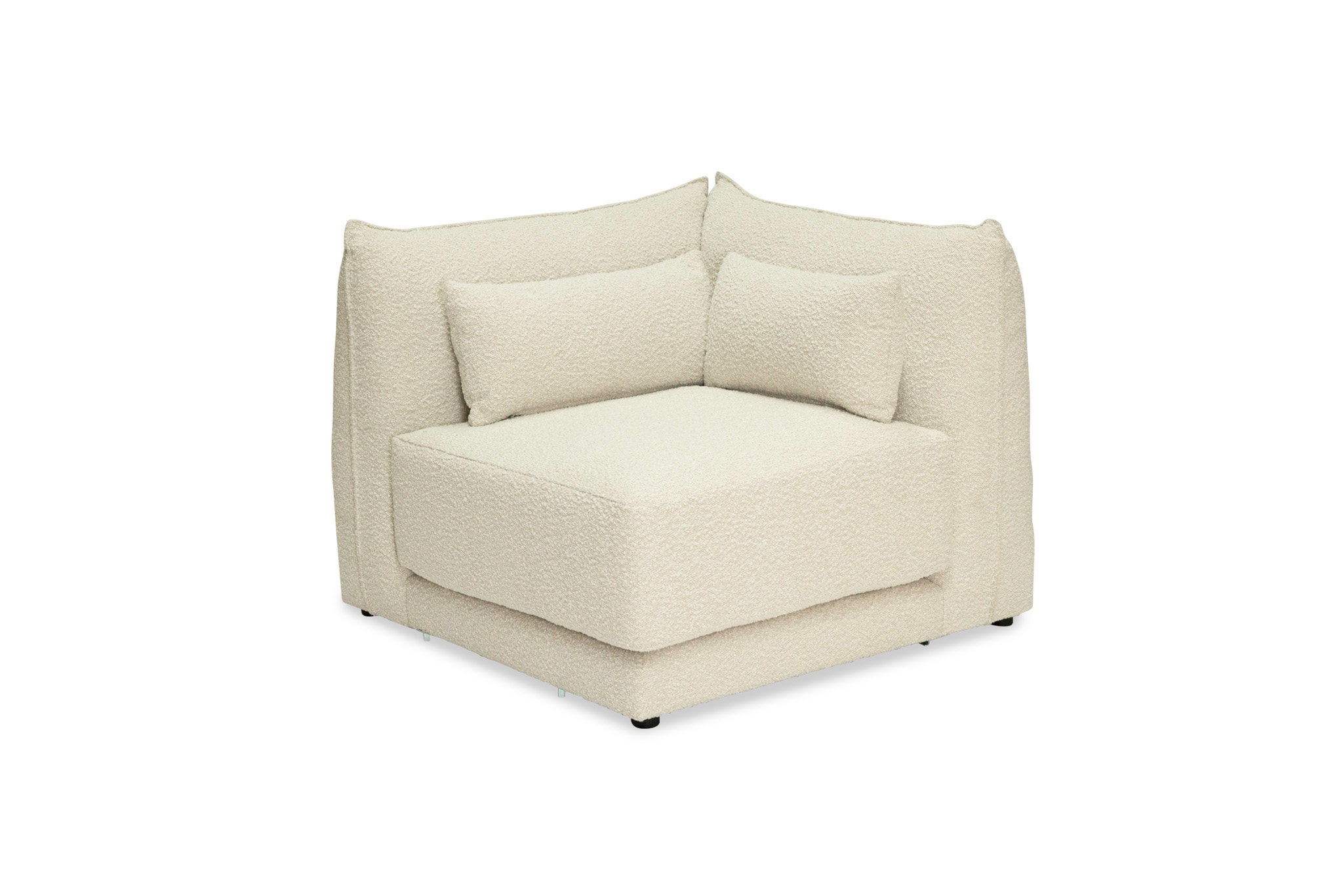 Sunday Modular Sofa - Ivory Boucle - Image 7