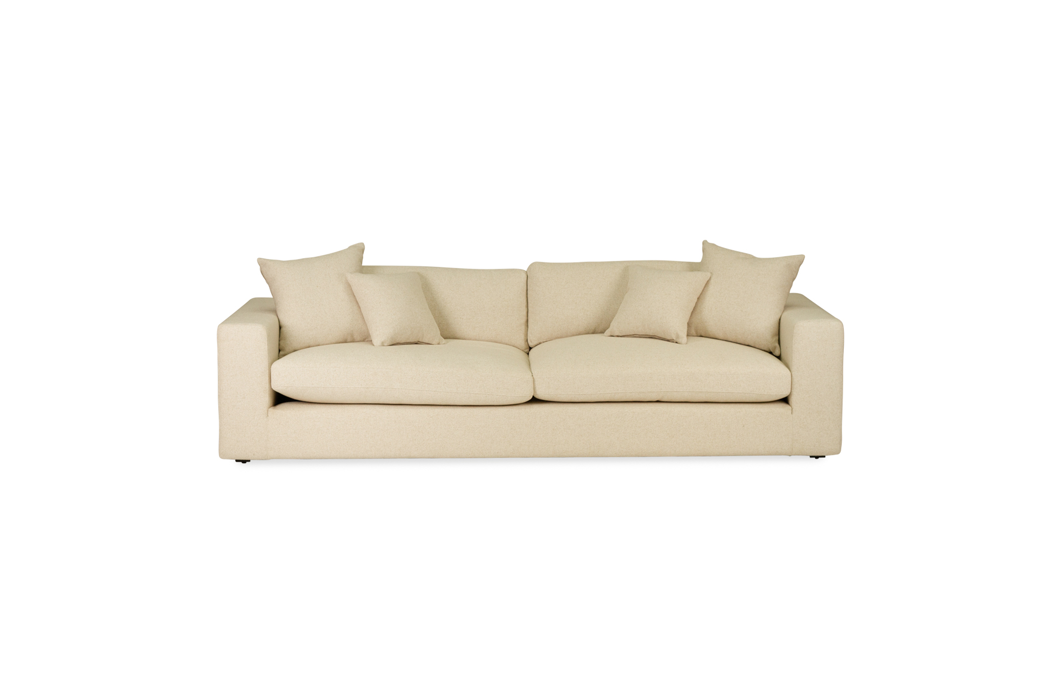 Ziggie 4 Seater Sofa - Boucle Oatmeal