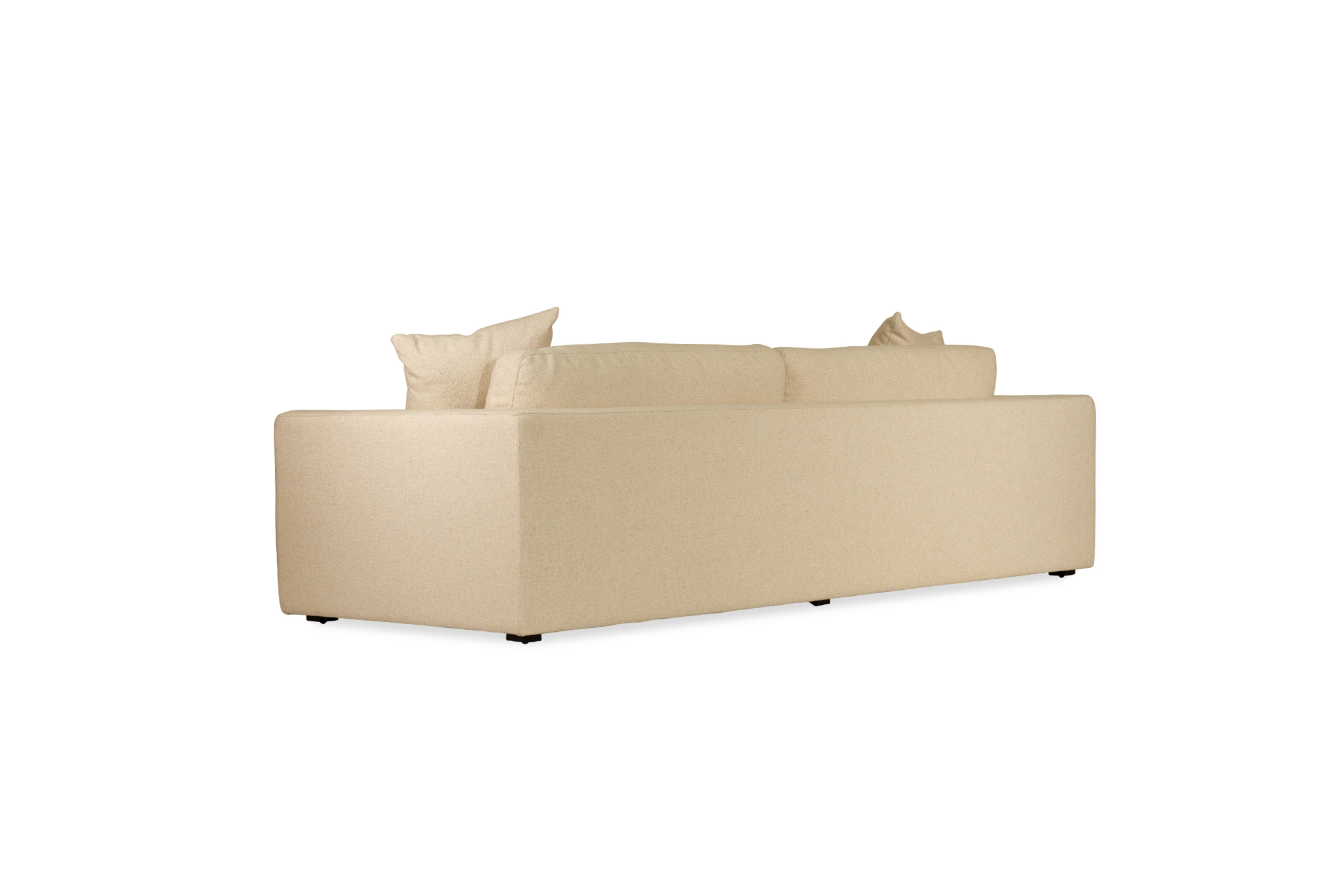 Ziggie 4 Seater Sofa - Boucle Oatmeal - Image 6
