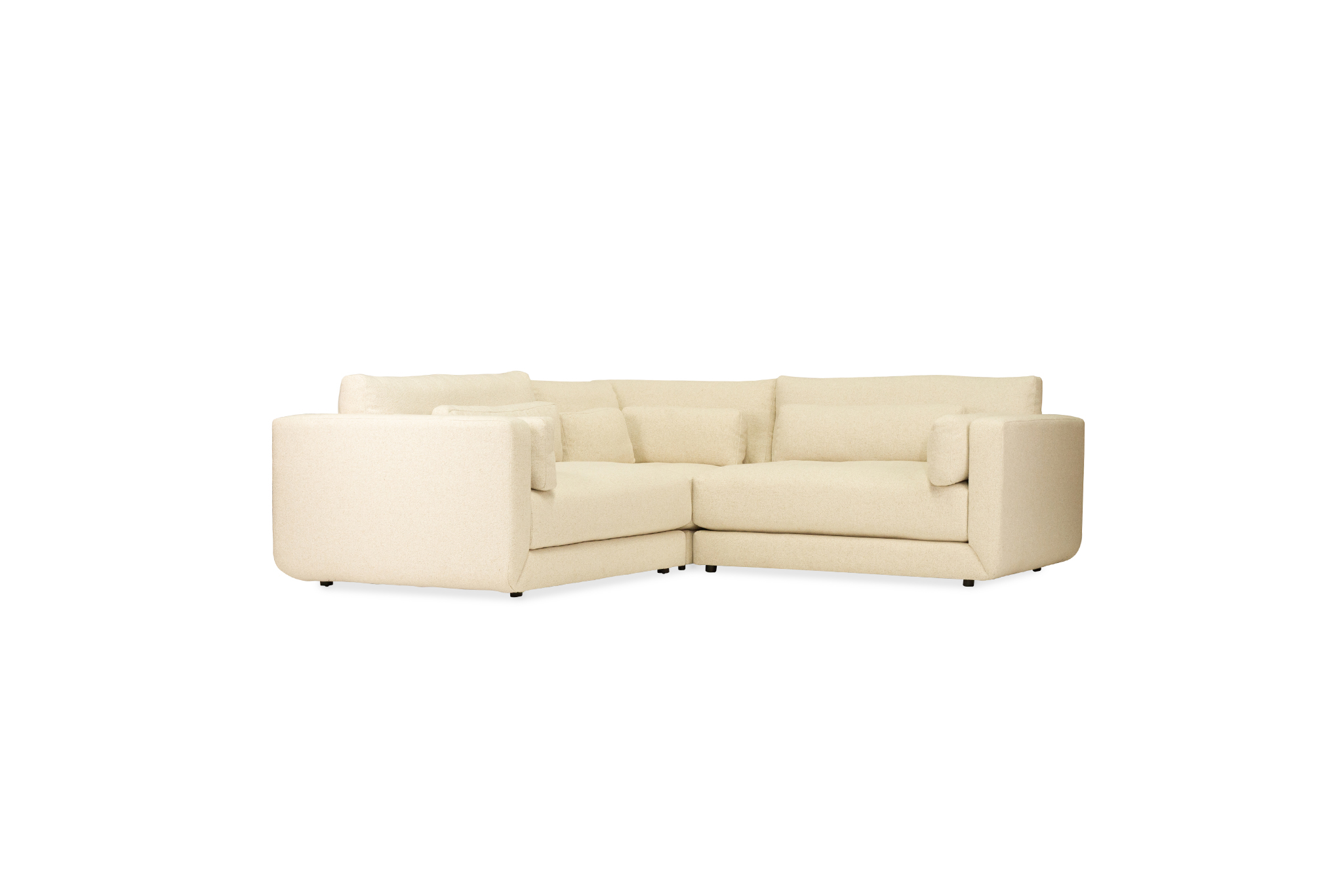 Vermont Modular Sofa - Oatmeal Boucle - Image 2
