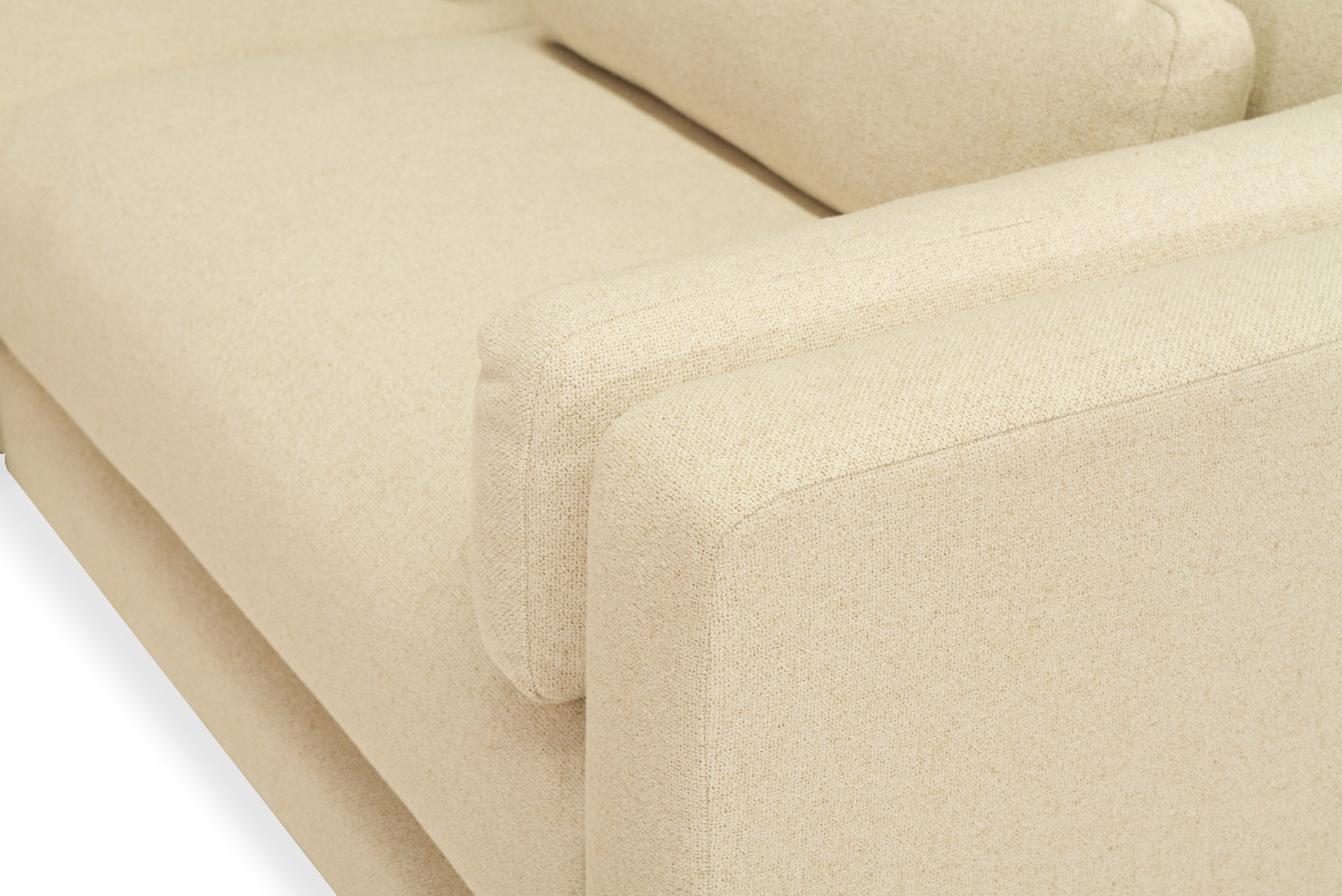 Vermont Modular Sofa - Oatmeal Boucle - Image 4