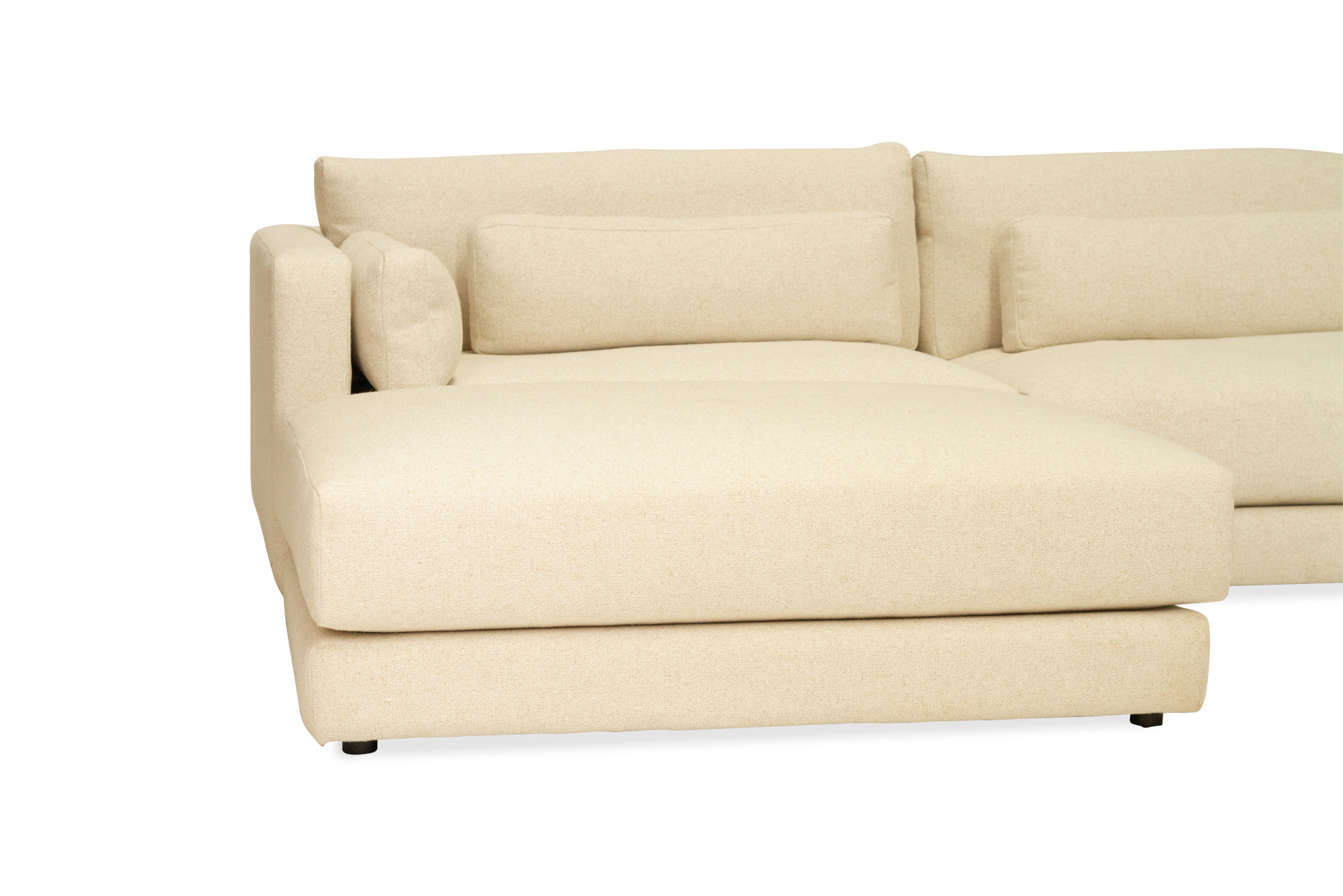Vermont Modular Sofa - Oatmeal Boucle - Image 8