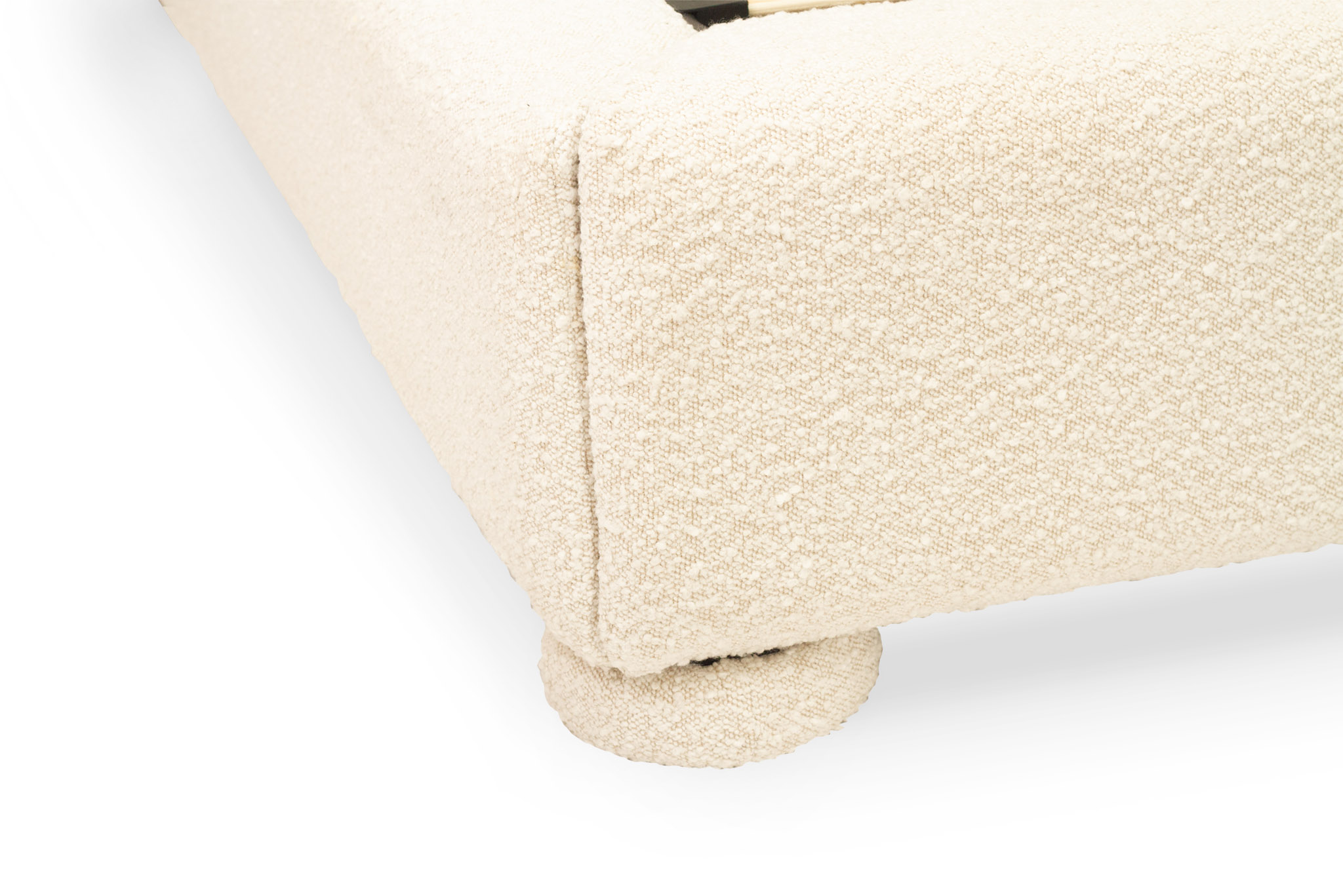 Milo Bed - Boucle Ivory - Image 5