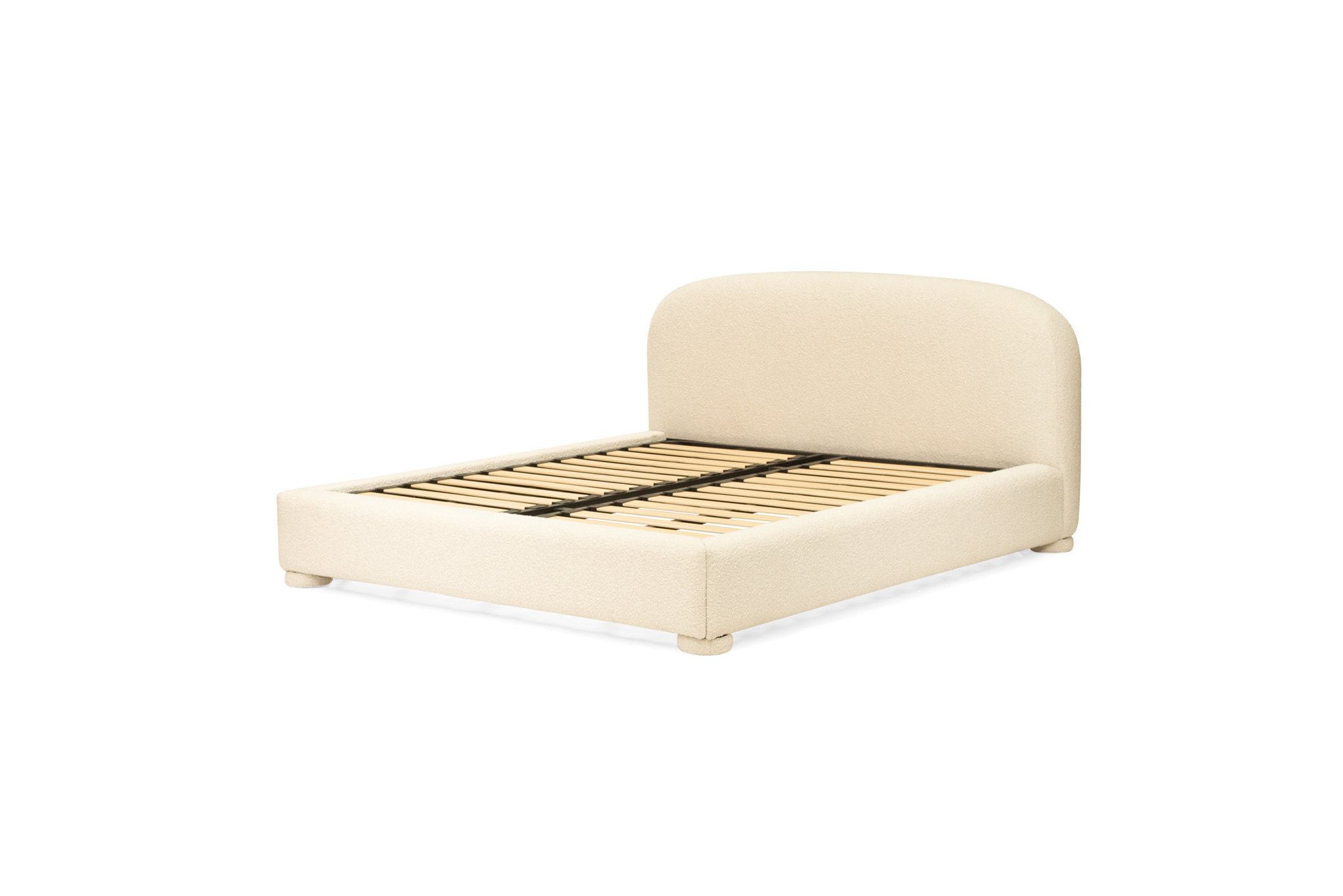 Milo Bed - Boucle Ivory - Image 6