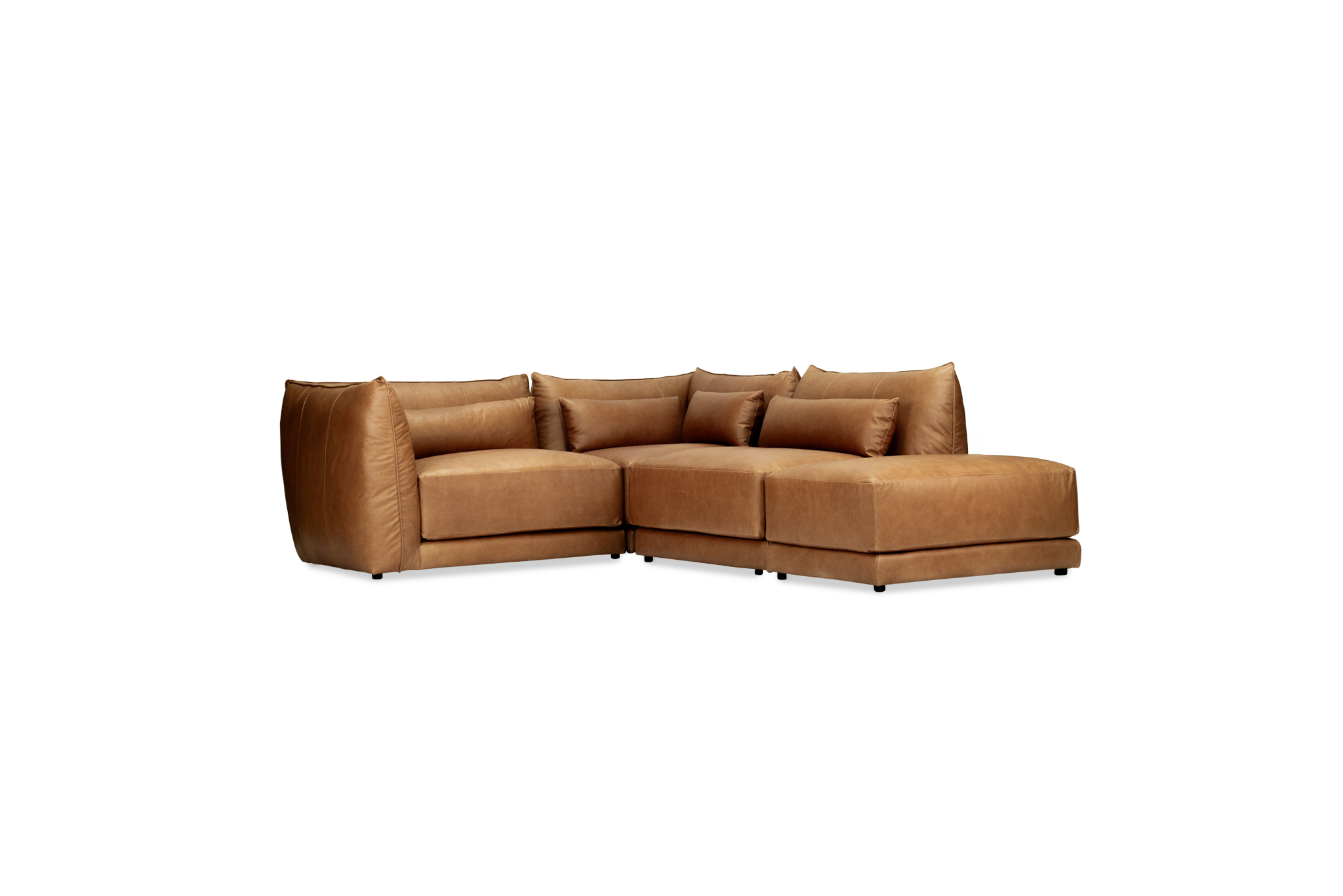 Sunday Modular Sofa - Trends Saddle Leather