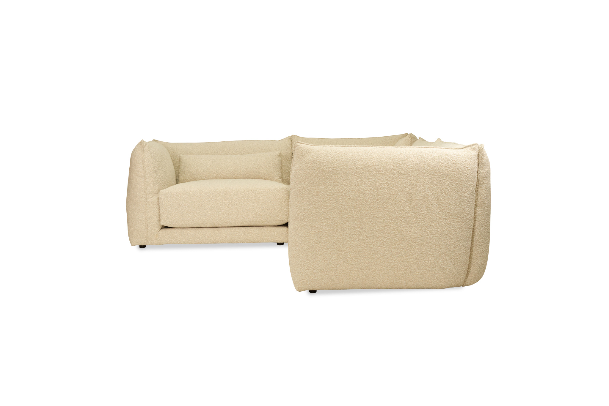 Sunday Modular Sofa - Ivory Boucle - Image 4