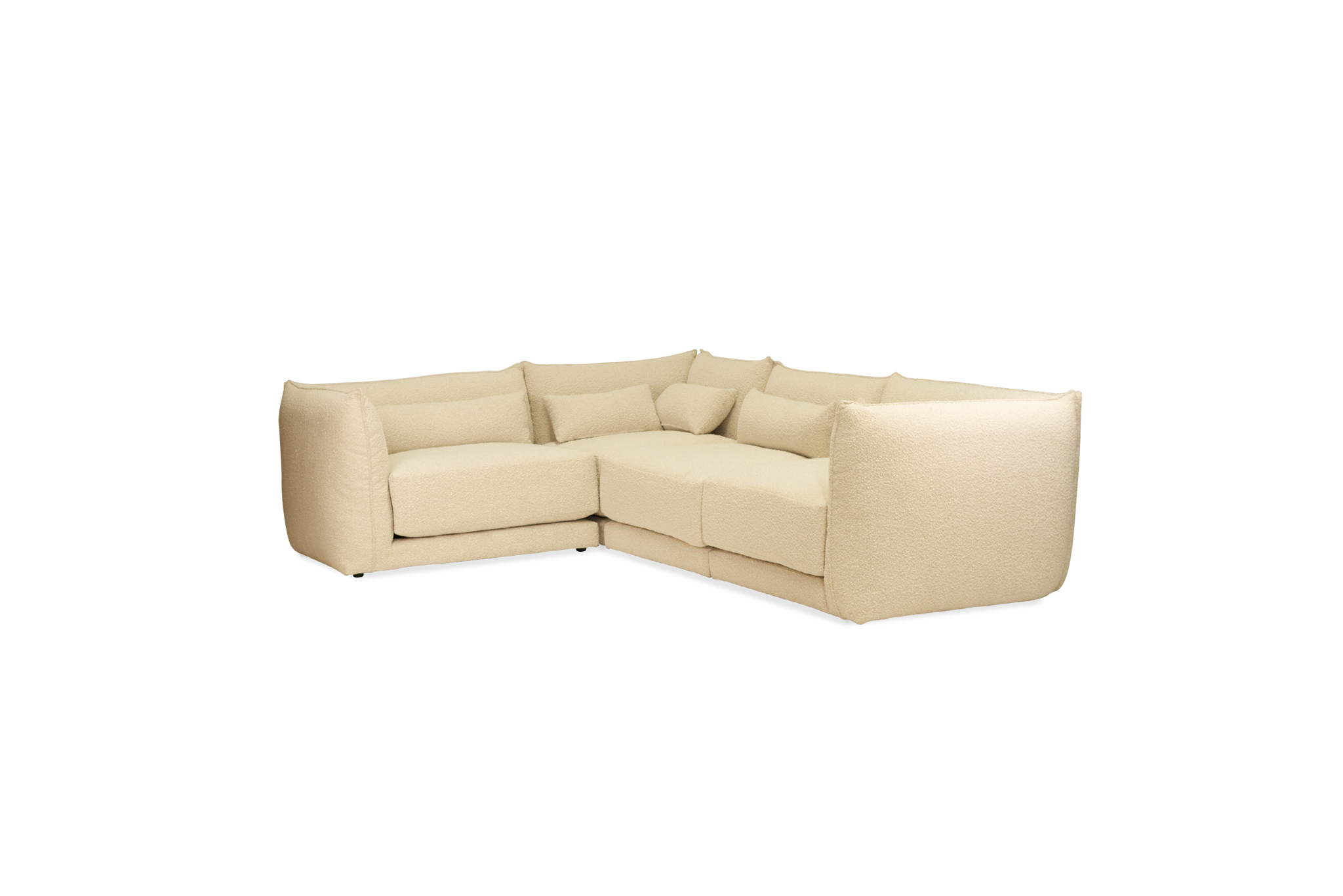 Sunday Modular Sofa - Ivory Boucle