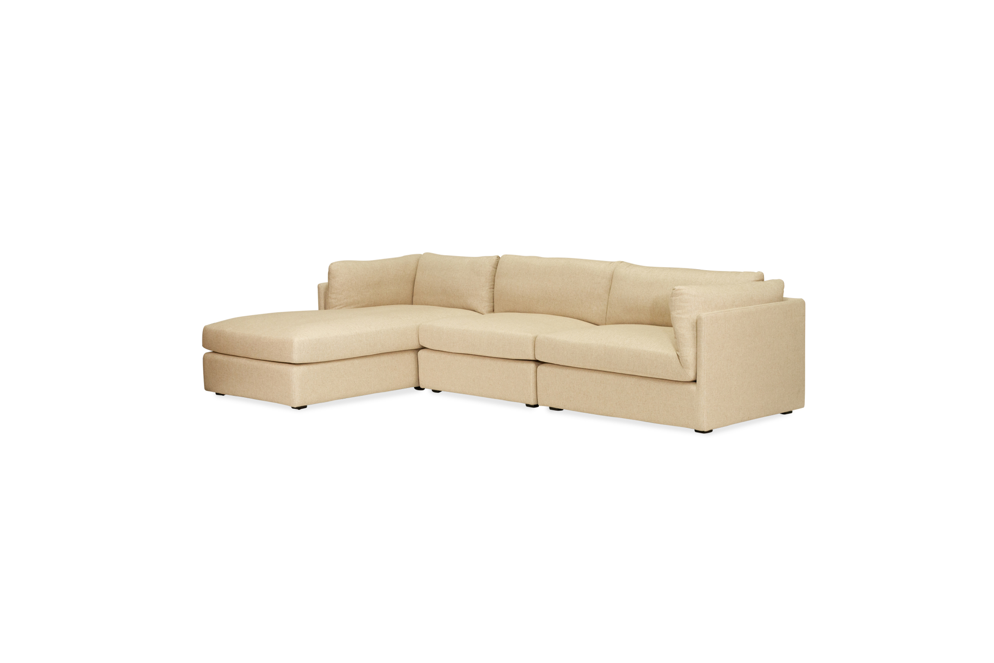 Frankie Modular Sofa - Oatmeal Linen - Image 4