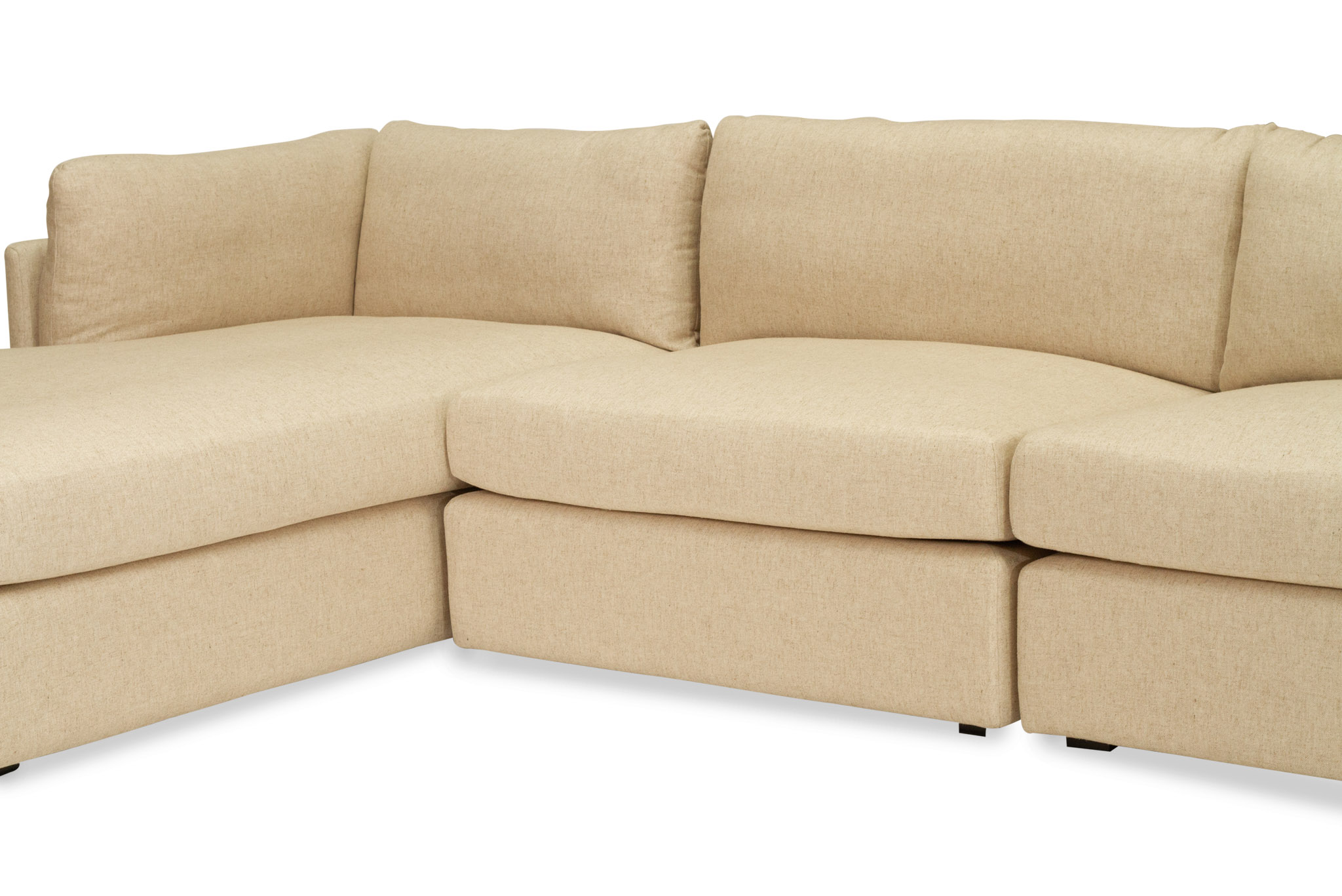 Frankie Modular Sofa - Oatmeal Linen - Image 7