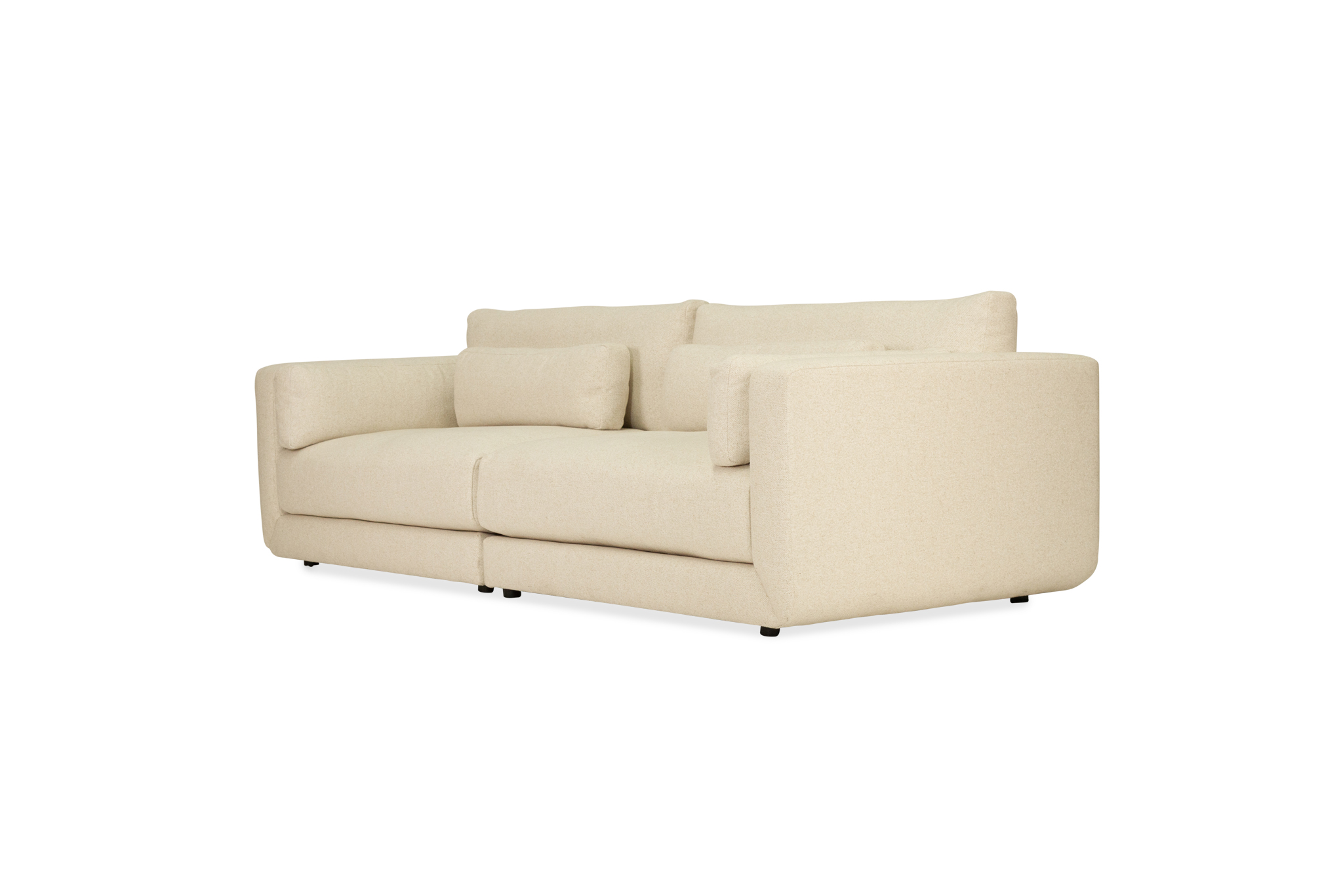 Vermont Modular Sofa - Oatmeal Boucle - Image 10