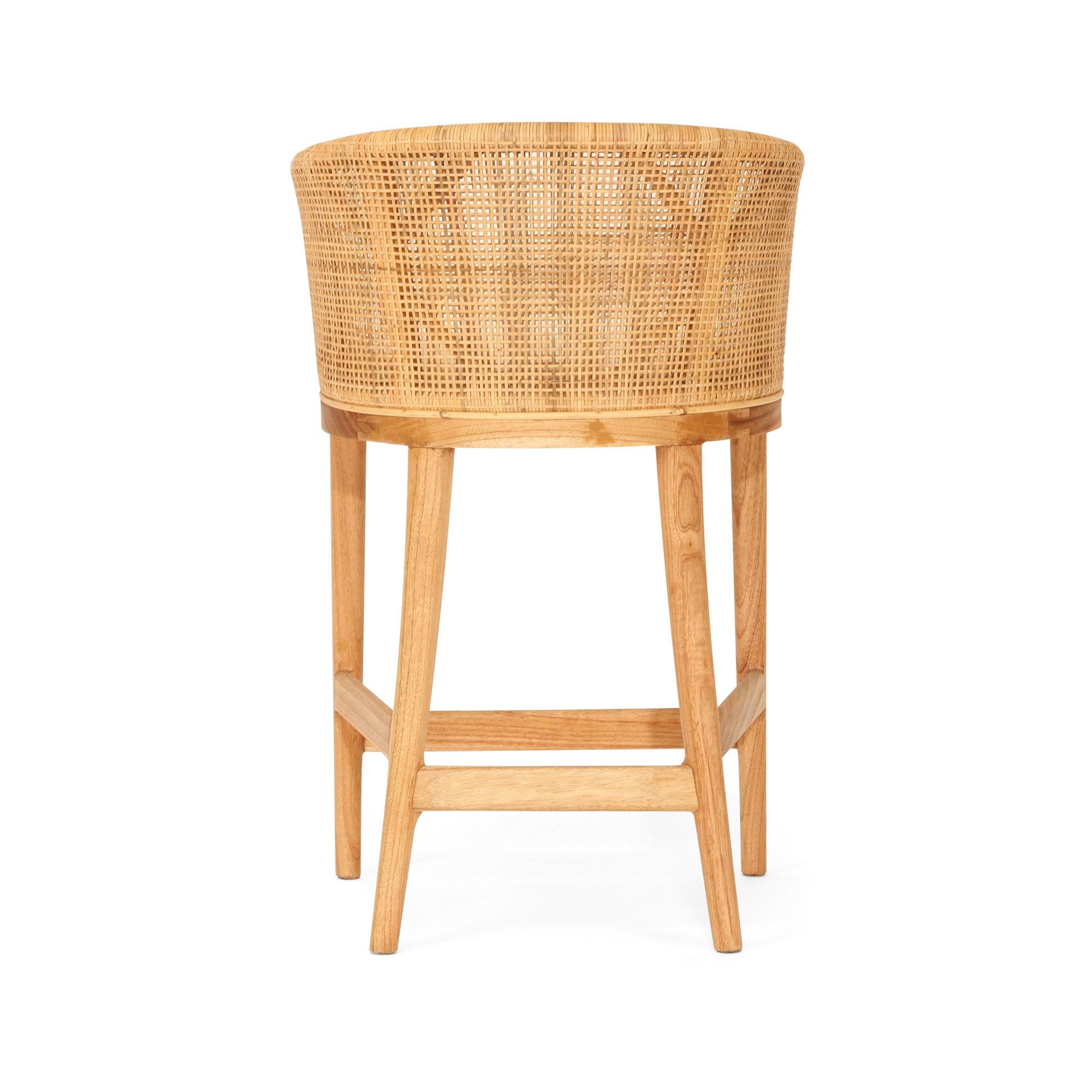 Kingston Counter Stool - By Serrata Living - Natural or Dark Brown - Image 8