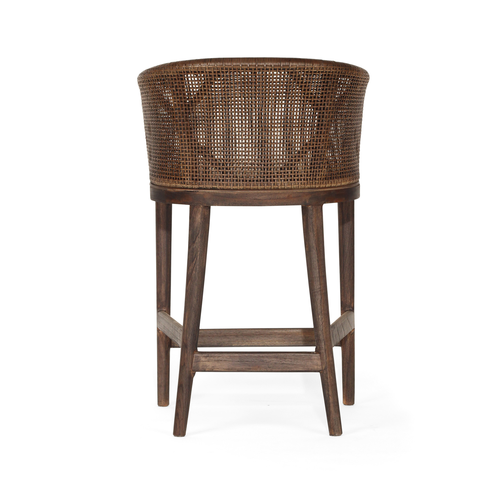 Kingston Counter Stool - By Serrata Living - Natural or Dark Brown - Image 16