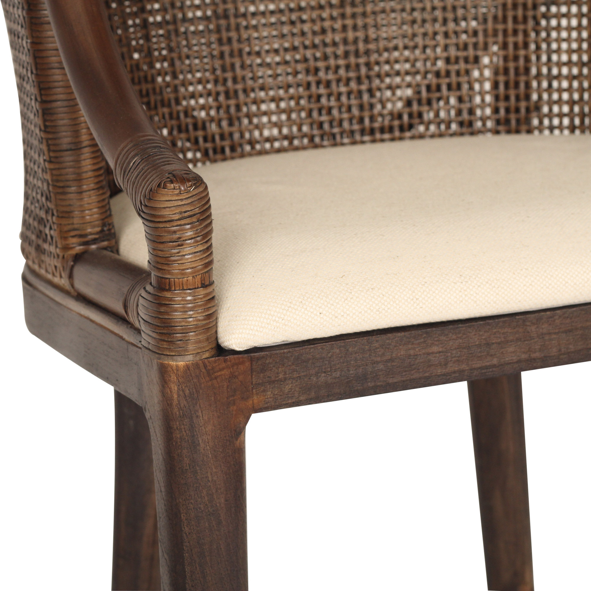 Kingston Counter Stool - By Serrata Living - Natural or Dark Brown - Image 17