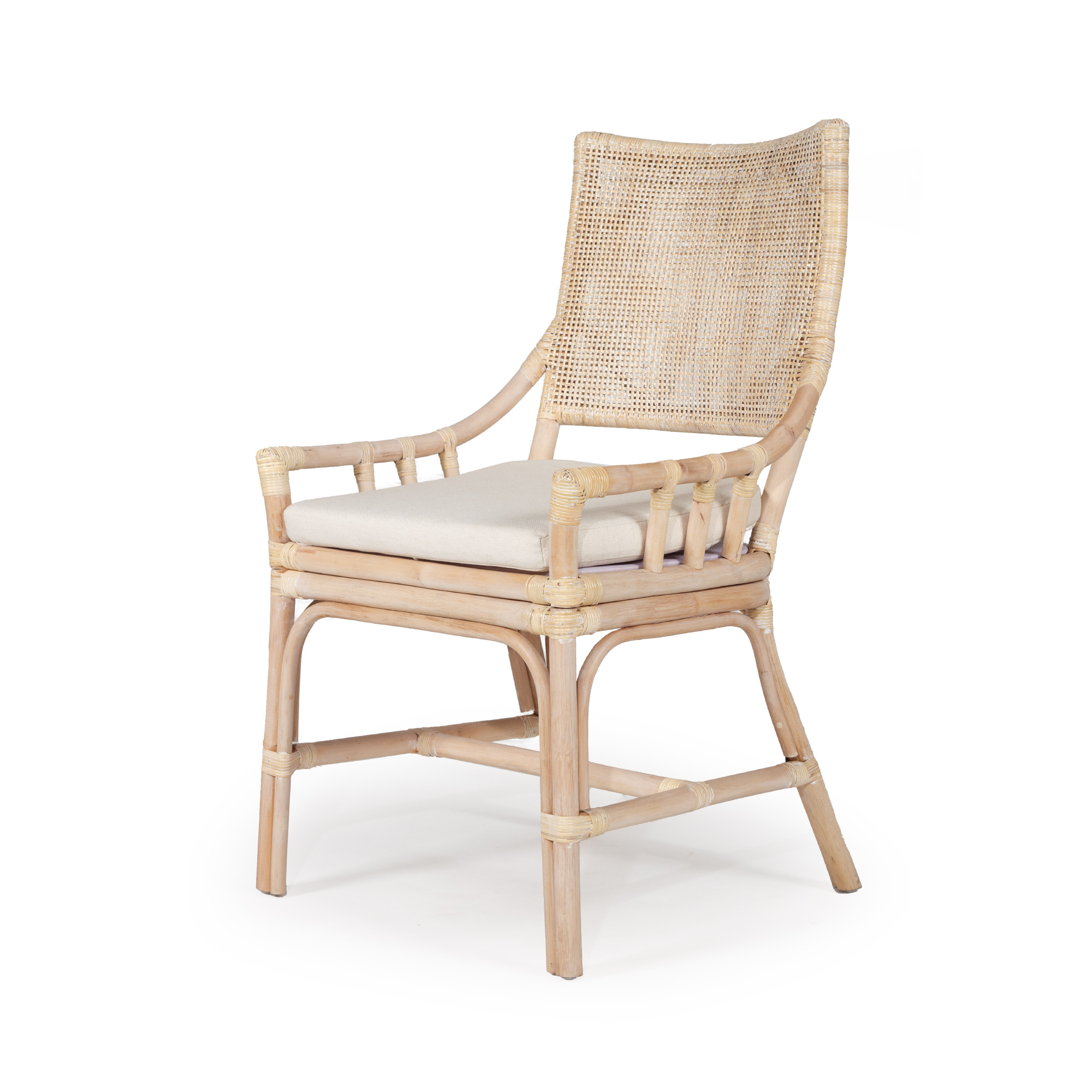 Kora Dining Chair - By Serrata Living - Whitewash