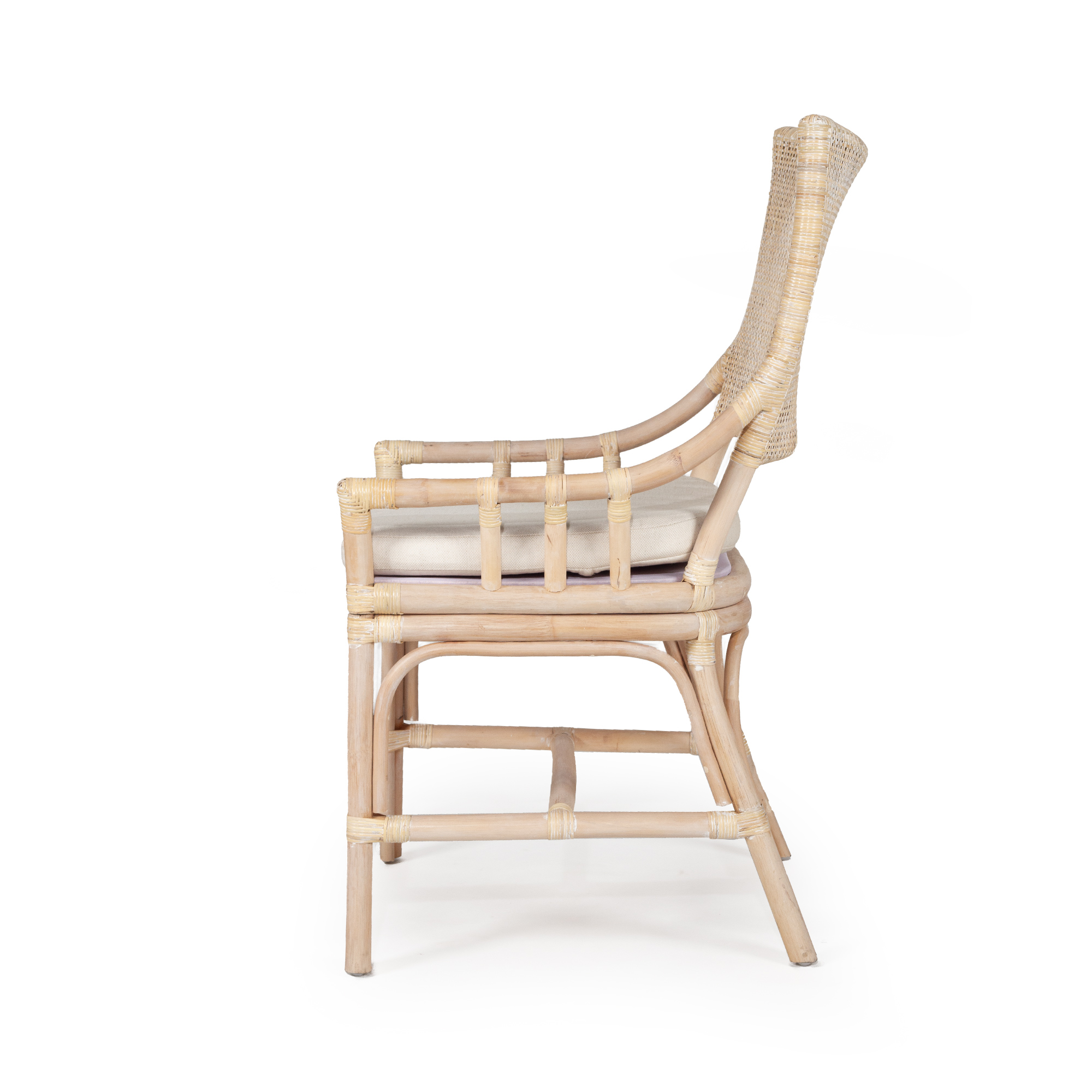 Kora Dining Chair - By Serrata Living - Whitewash - Image 5