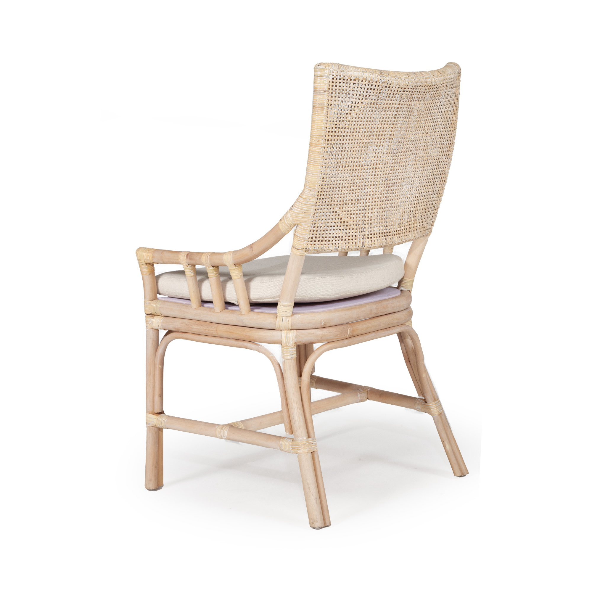 Kora Dining Chair - By Serrata Living - Whitewash - Image 6