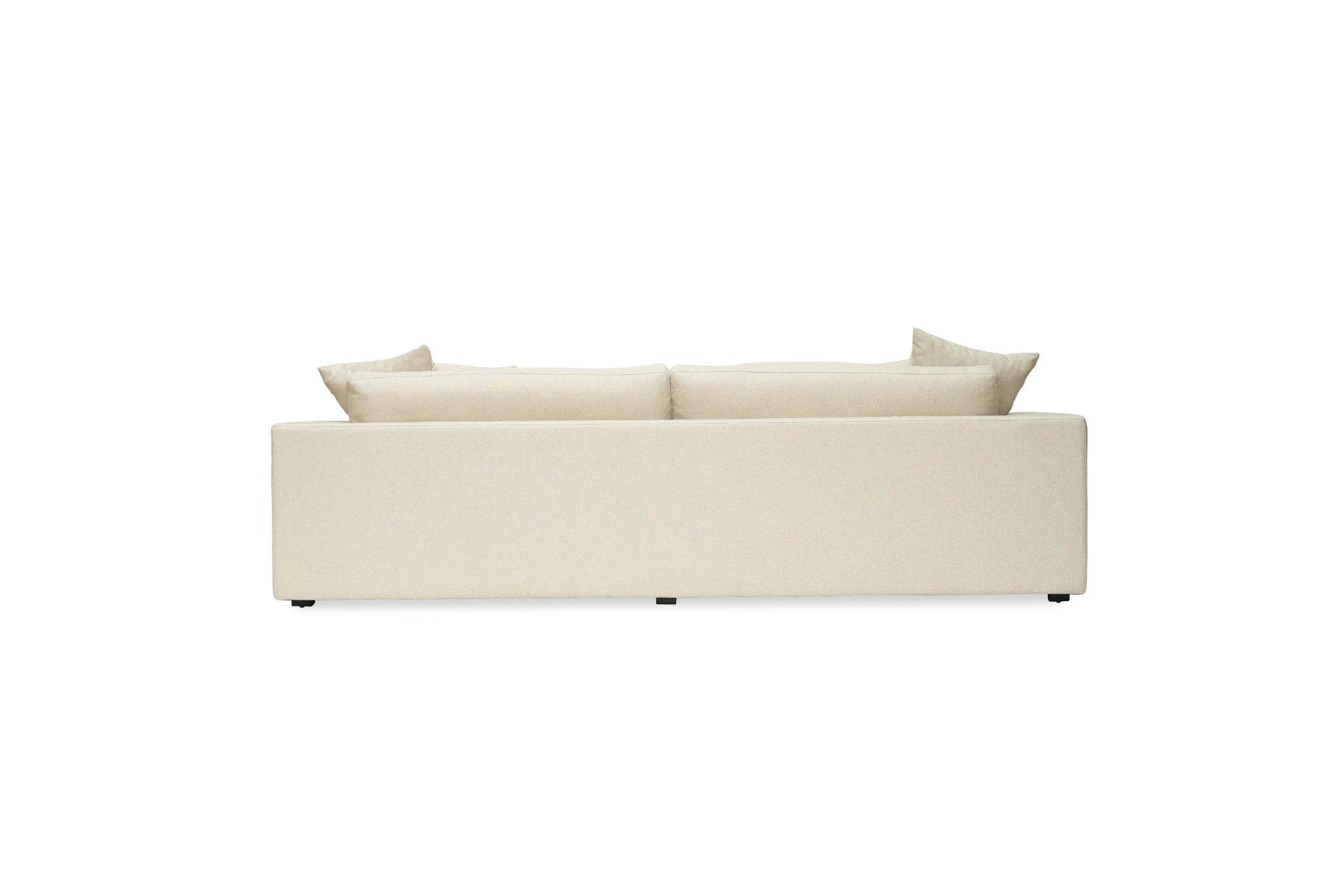 Ziggie 4 Seater Sofa - Linen Blend - Image 7
