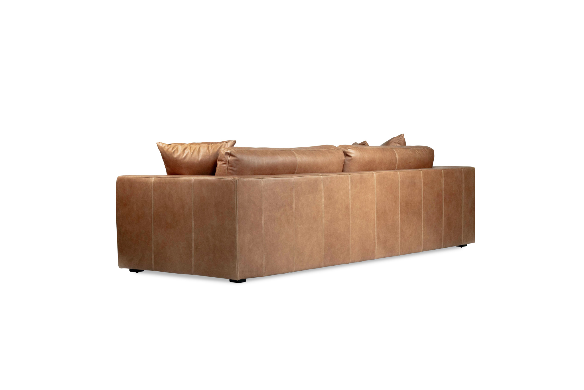 Ziggie 4 Seater Sofa - Trends Saddle Leather - Image 6