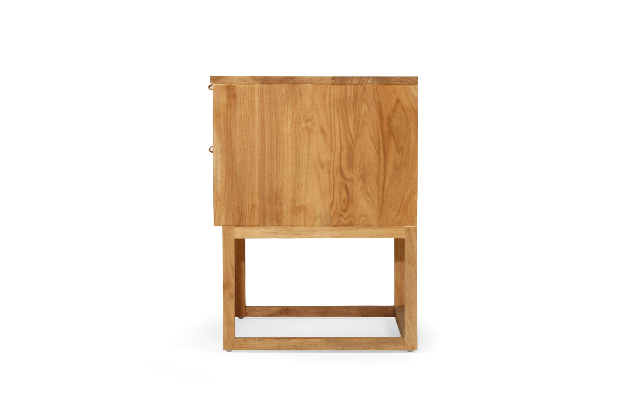Flynn Bedside Table - 2 Drawer -Natural - Image 5