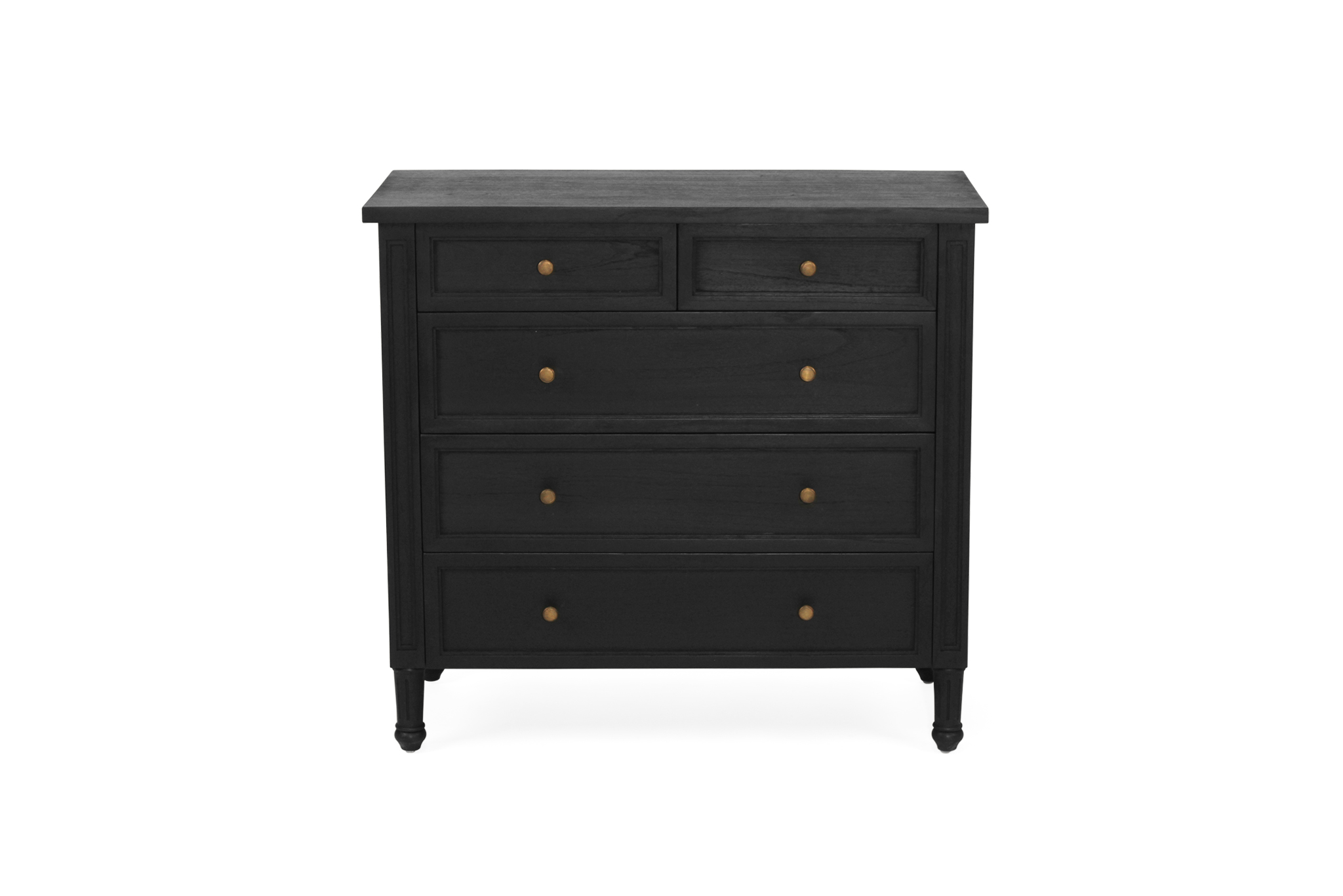 Hamilton Dresser - Black- 5 Drawer - Image 3