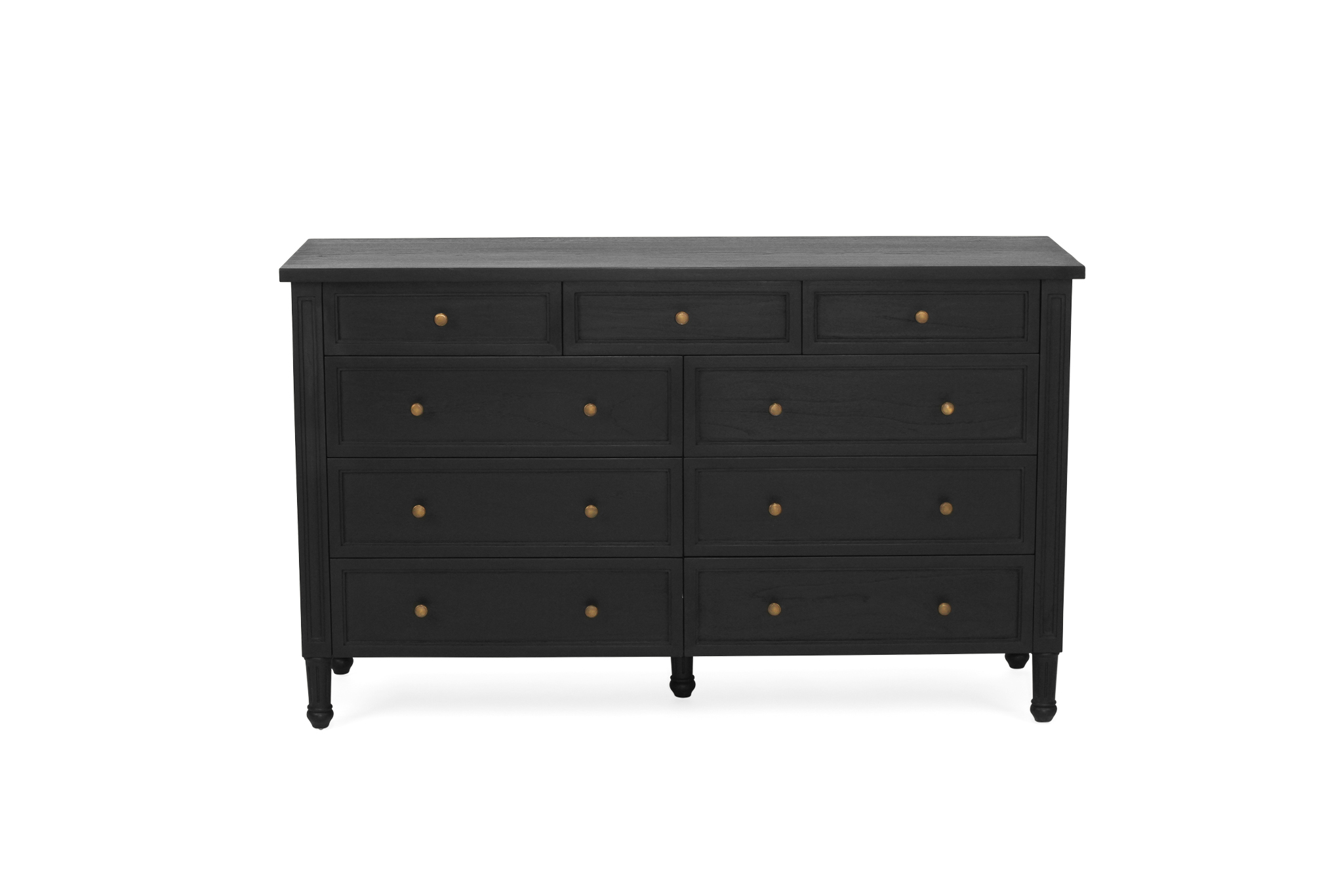 Hamilton Dresser - 9 Drawer - Black - Image 3