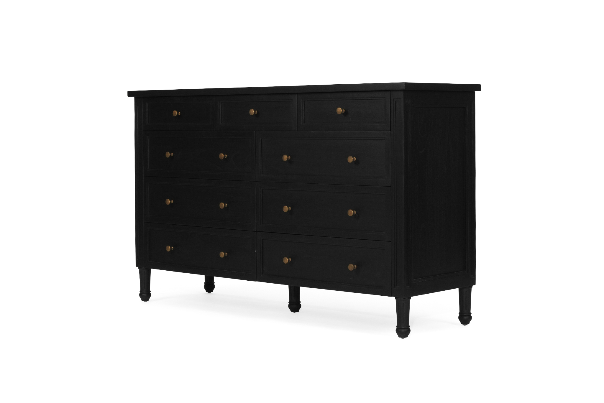 Hamilton Dresser - 9 Drawer - Black - Image 2