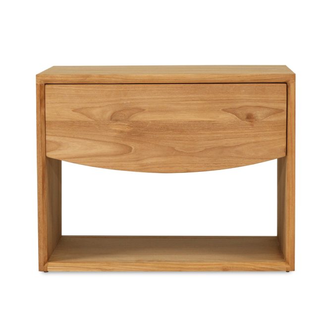 Koa Bedside Table - Low (46cmH)