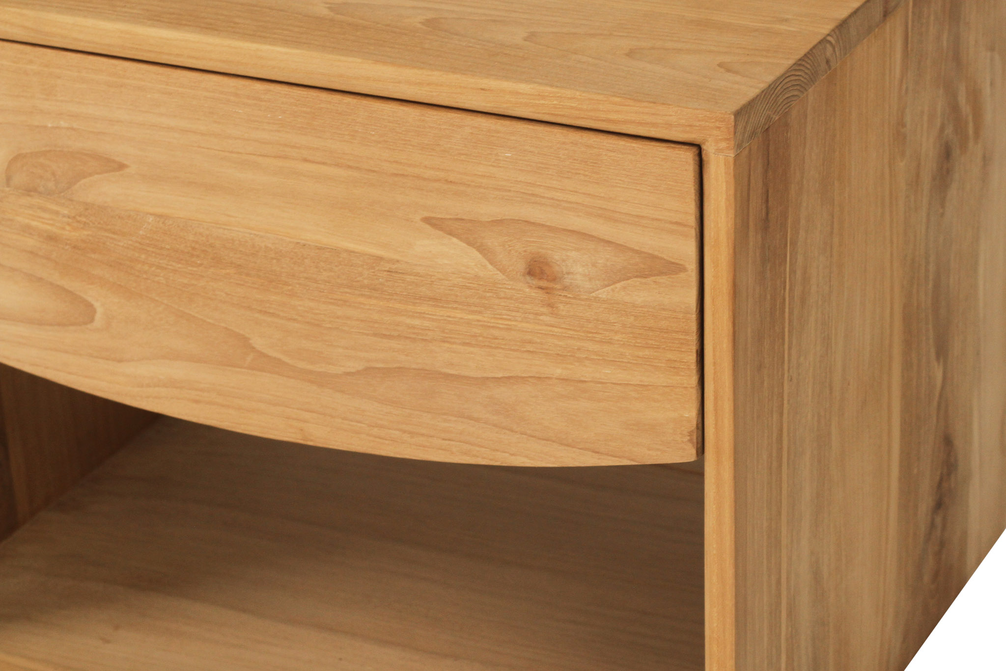 Koa Bedside Table - Low (46cmH) - Image 8
